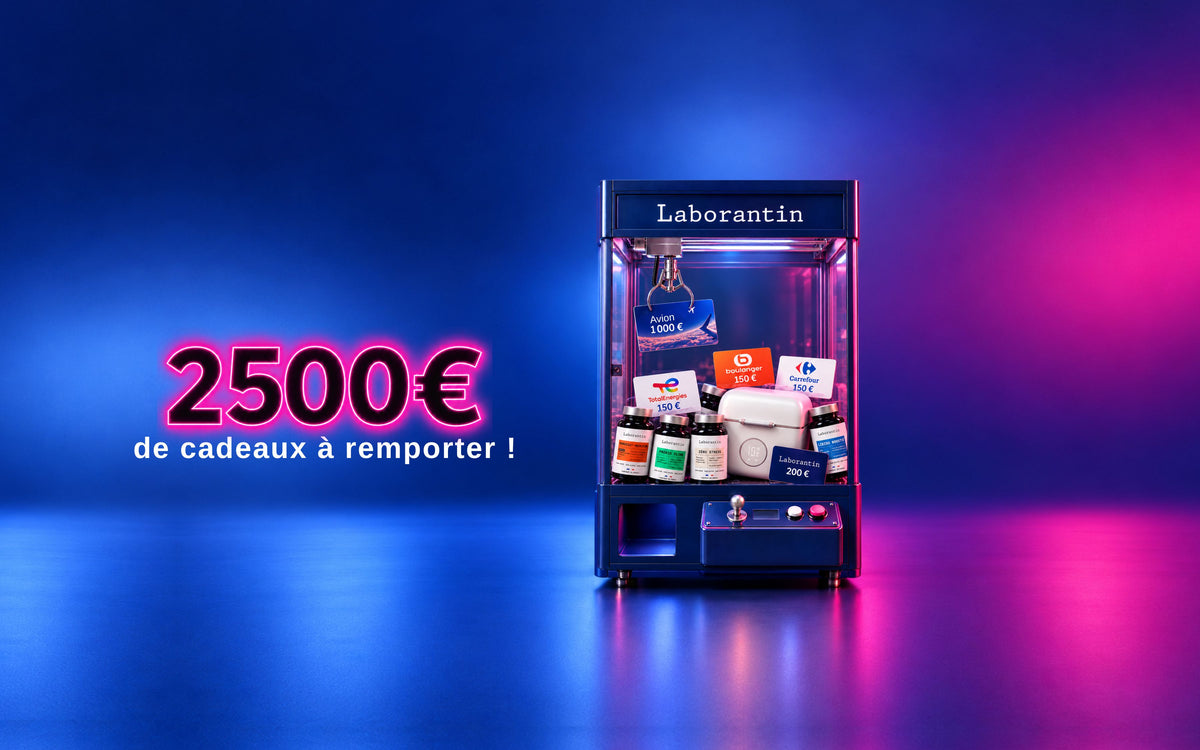 Jeu Laborantin_2500€ de cadeaux à gagner
