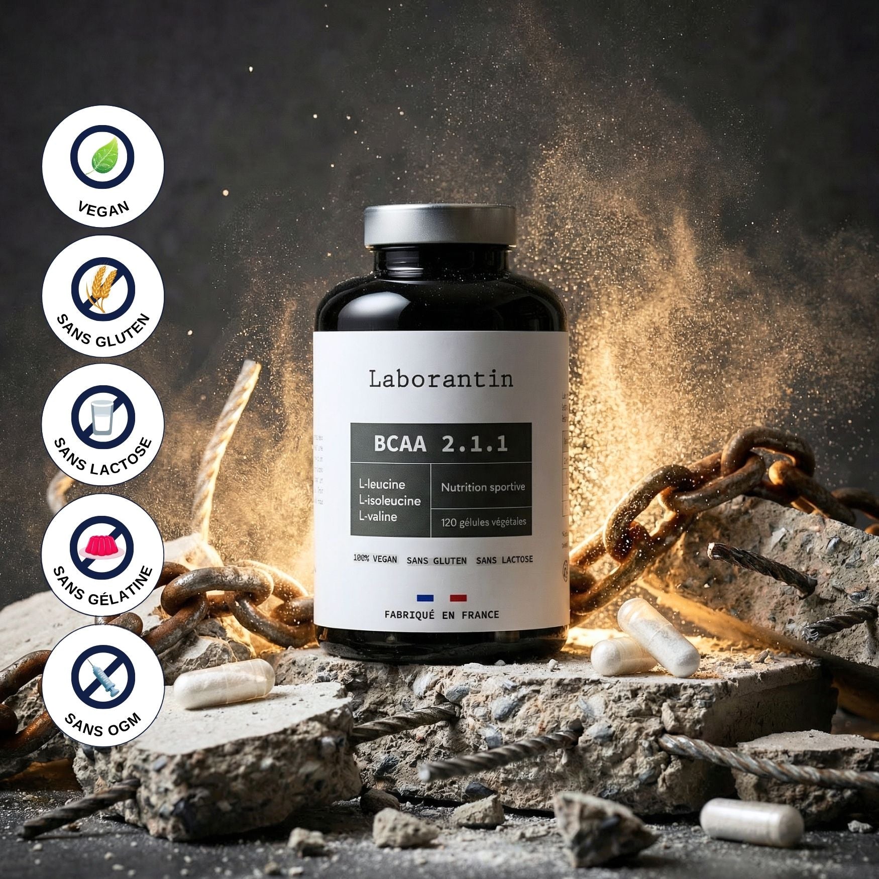 L-Leucine, L-Isoleucine, L-Valine_Laborantin