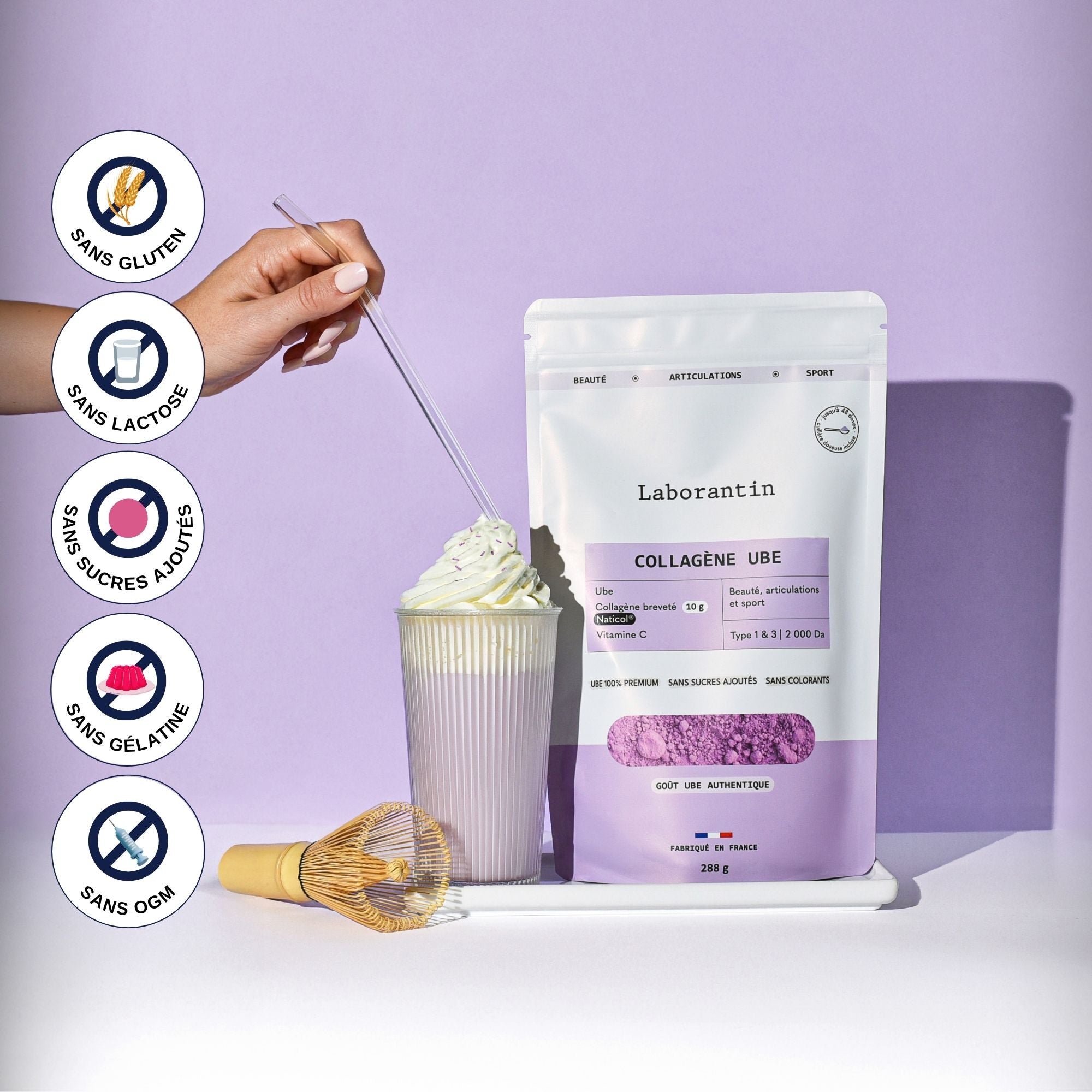 Ube violet Collagene_Laborantin