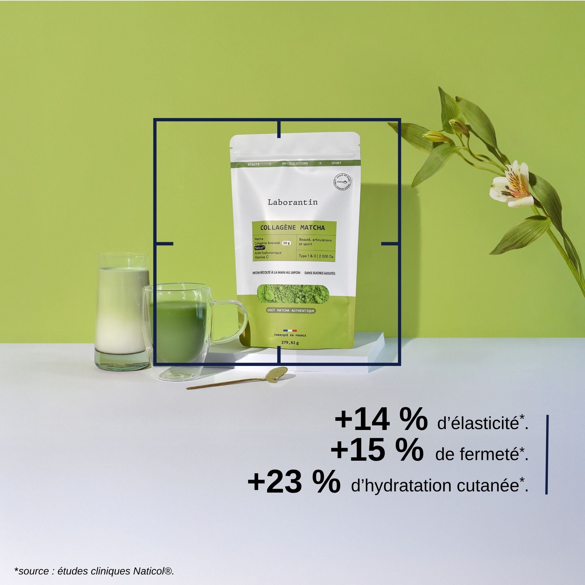 Résultats Collagène Matcha_Laborantin