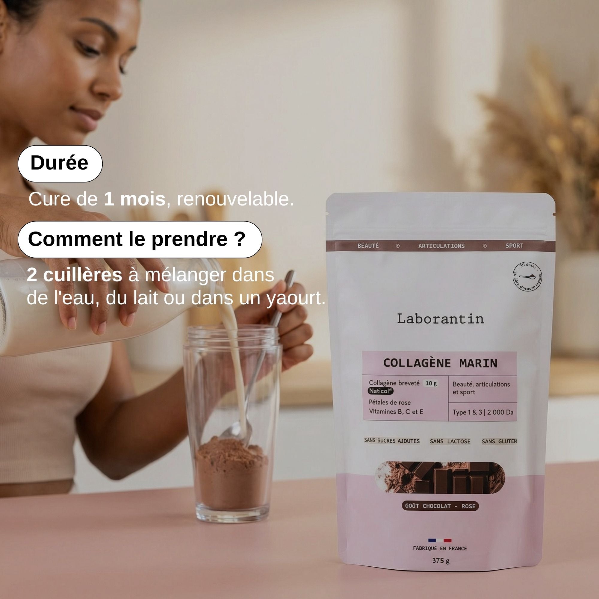 collagène hydrolysé en poudre_Laborantin