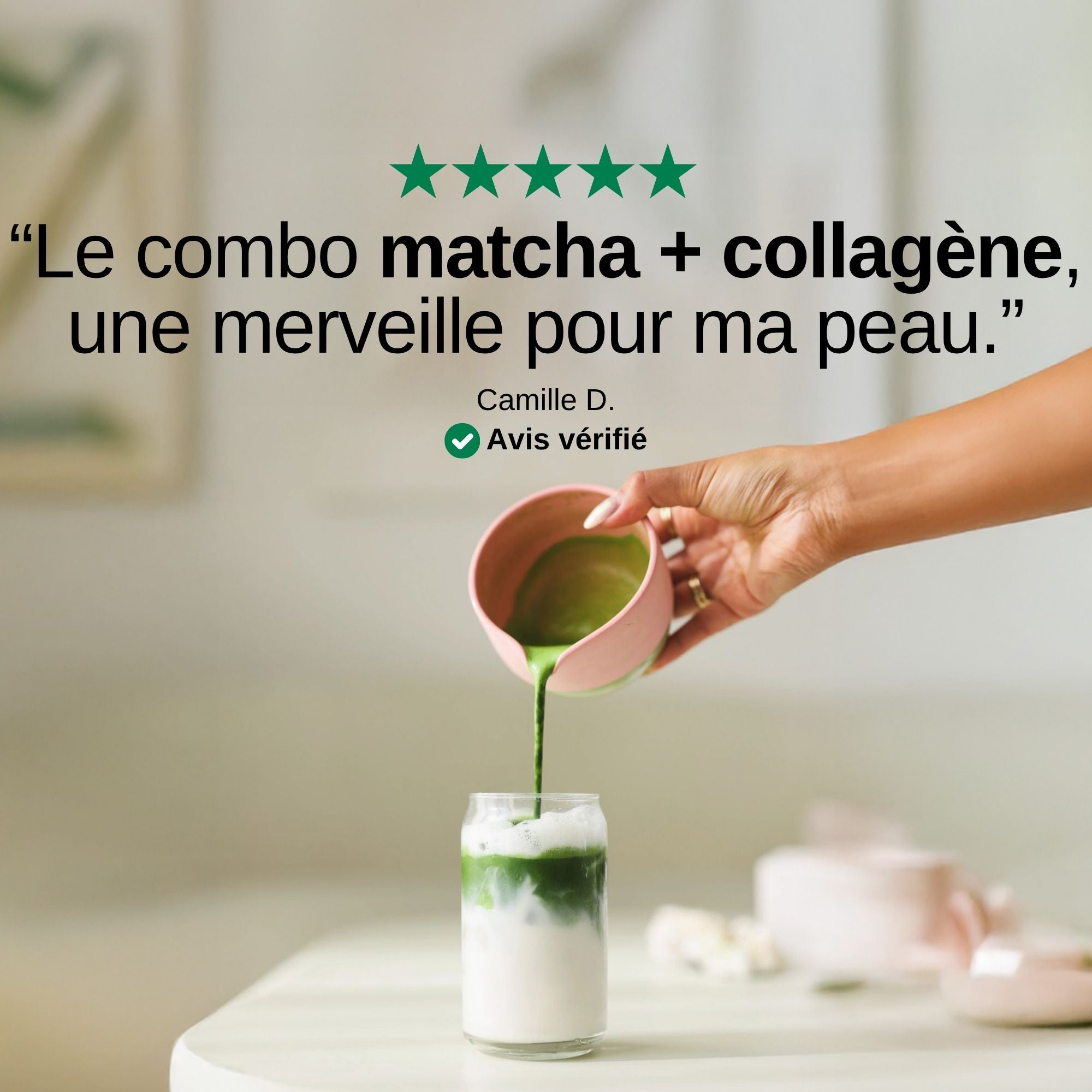 Collagène Matcha Avis_Laborantin