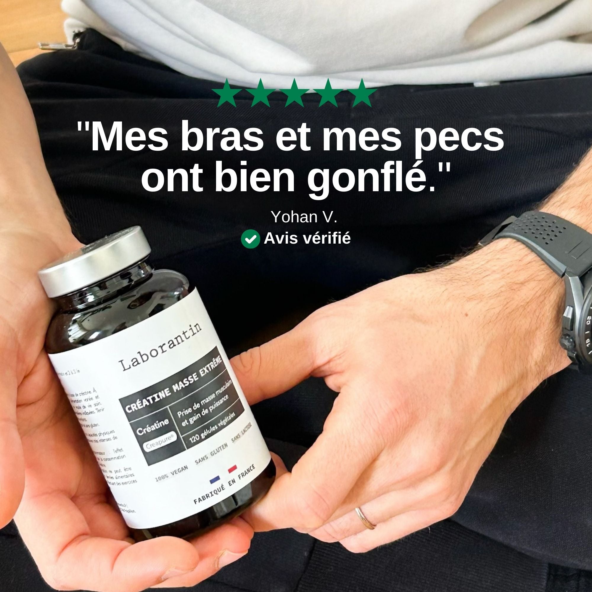 Créatine Creapure Muscles_Laborantin