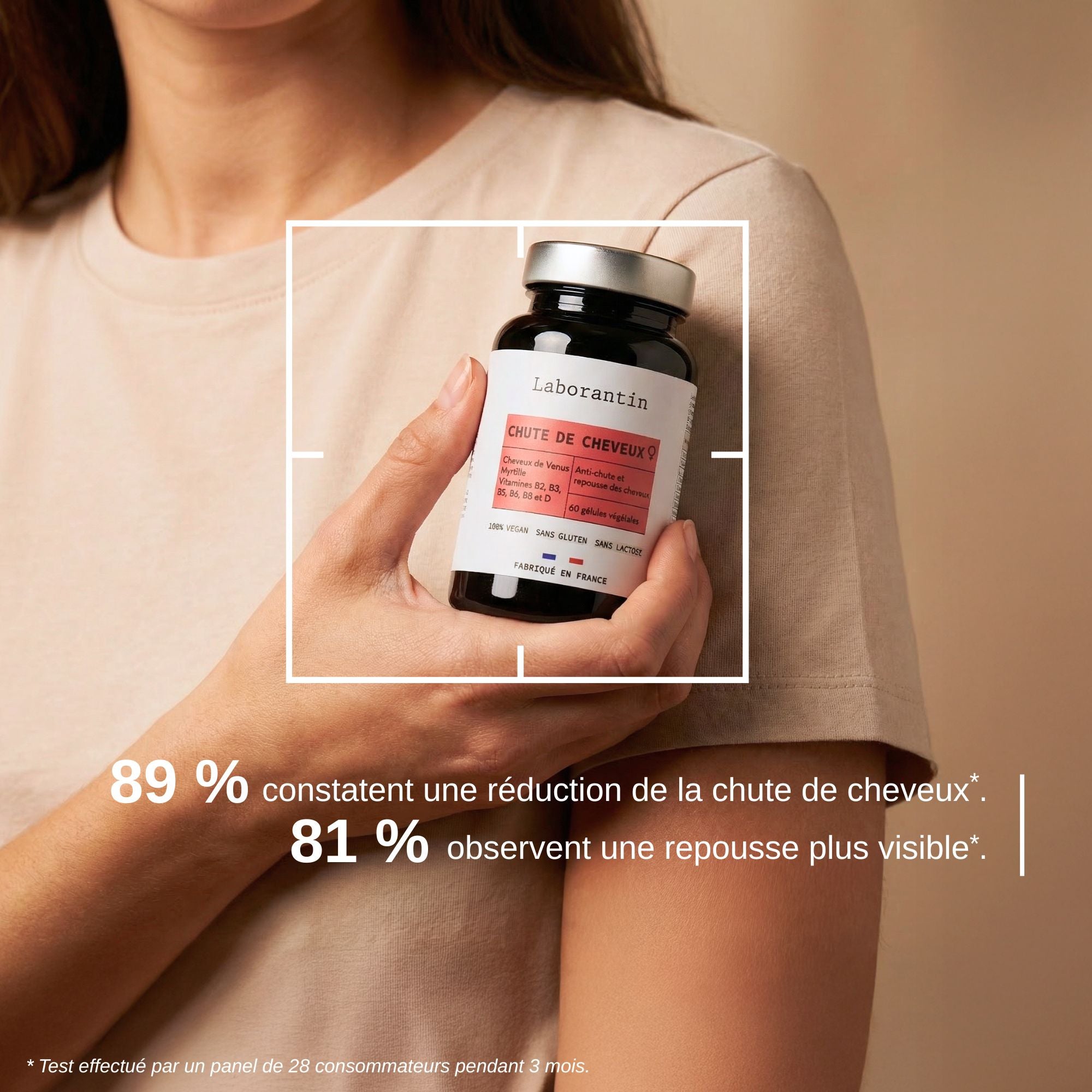 Efficacité prouvée Chute de Cheveux_Laborantin
