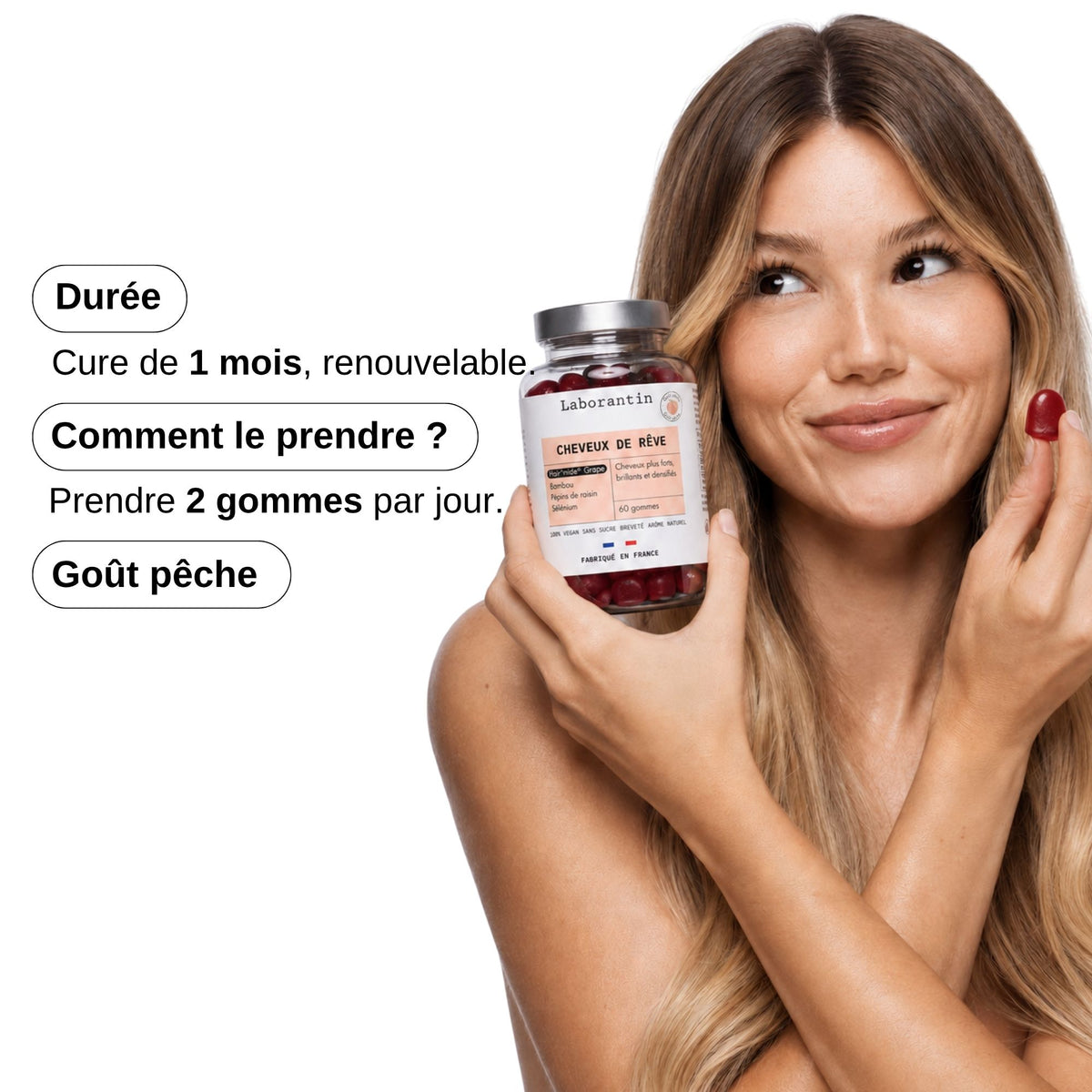 Cure pour des cheveux longs_Laborantin