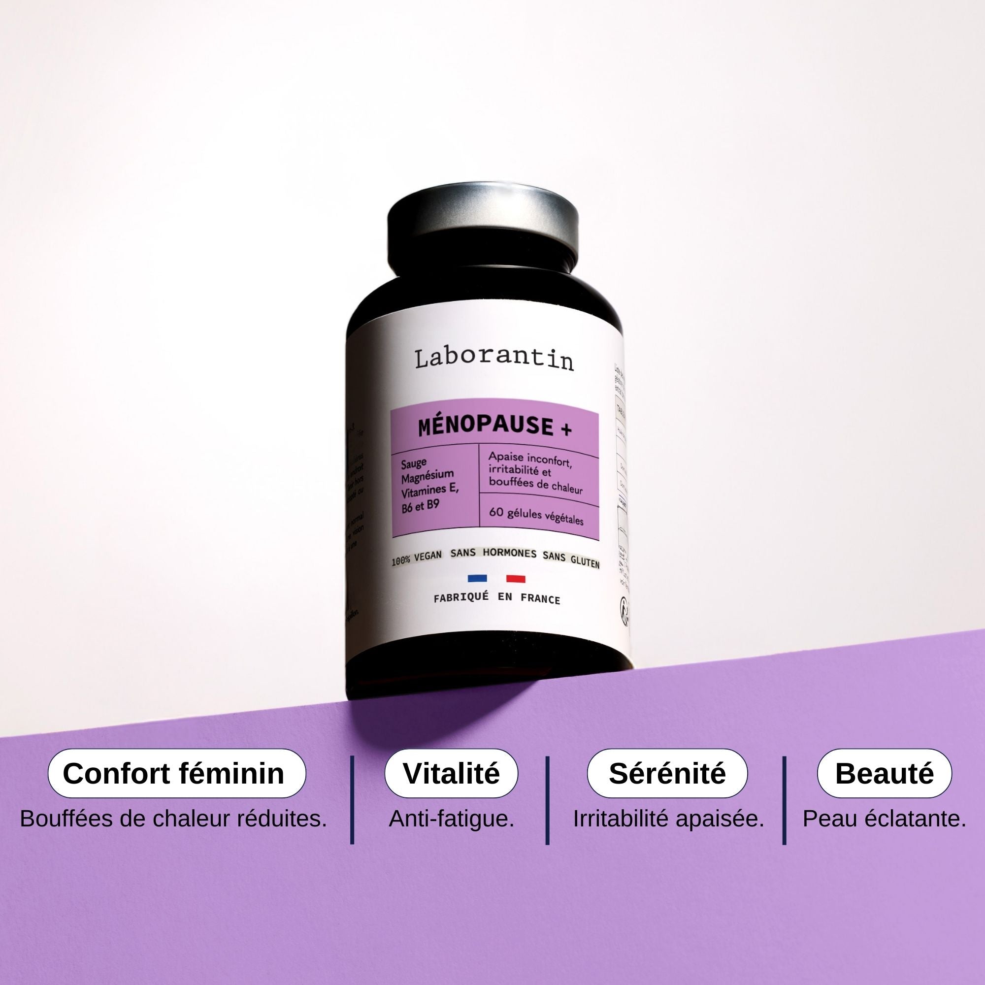 Traitement naturel ménopause_Laborantin