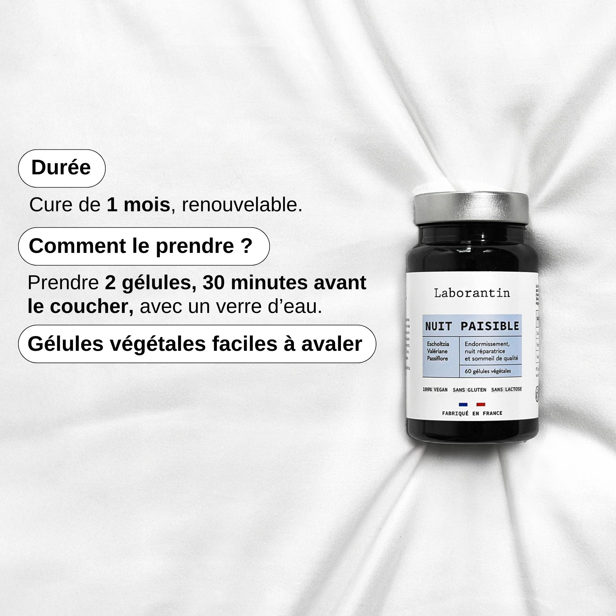 Comment prendre Nuit Paisible_Laborantin