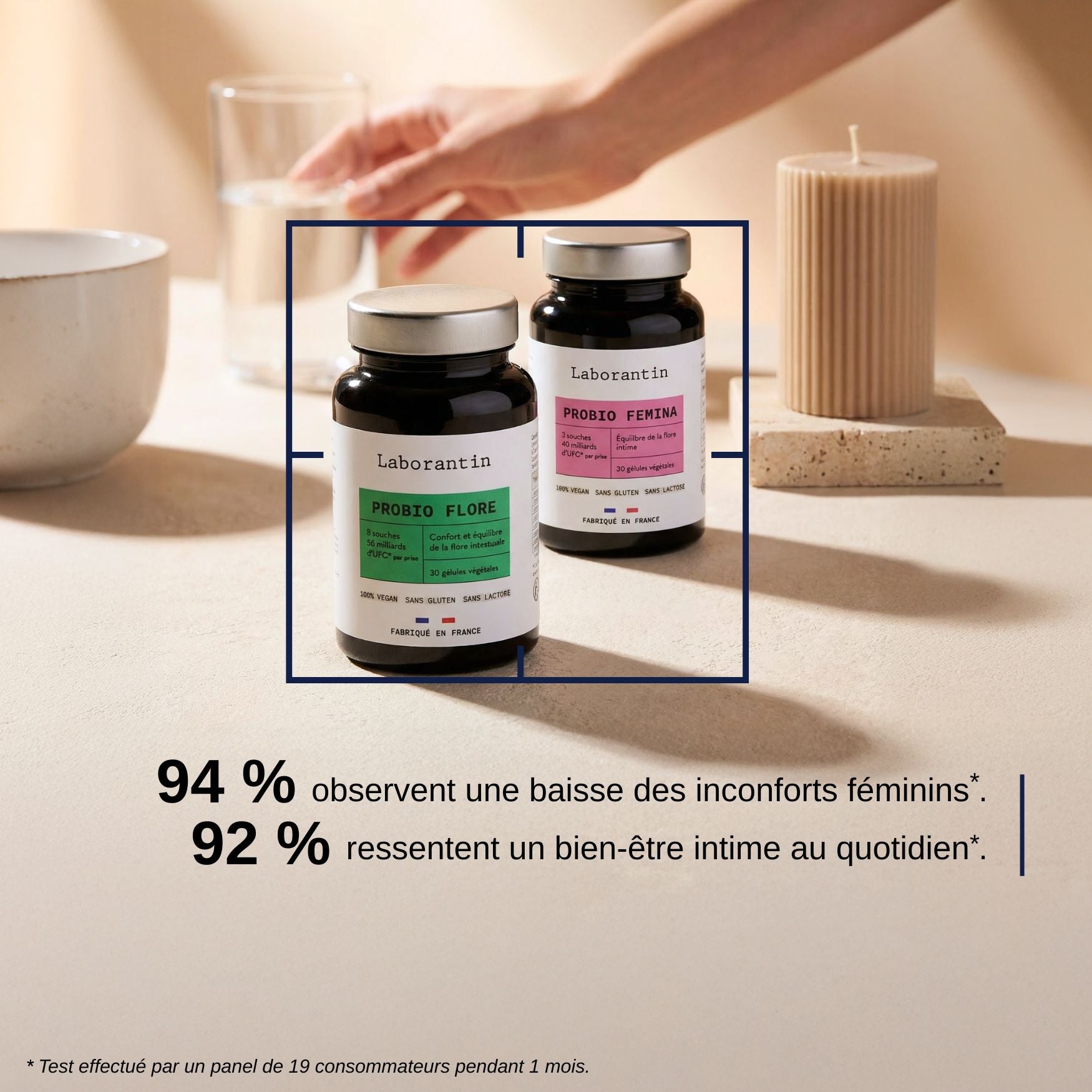 Efficacité cure confort féminin_Laborantin