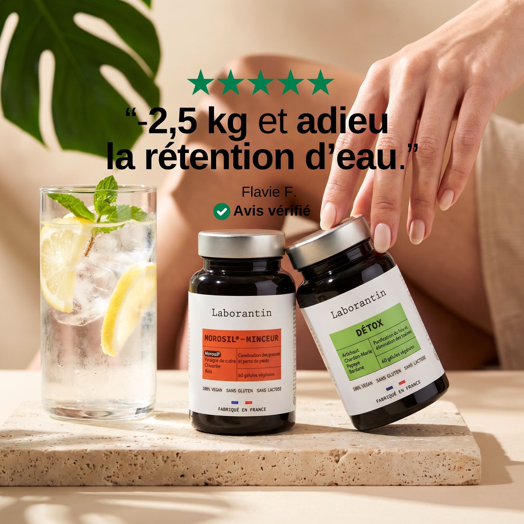 Avis vérifié Pack Minceur Drainage_Laborantin