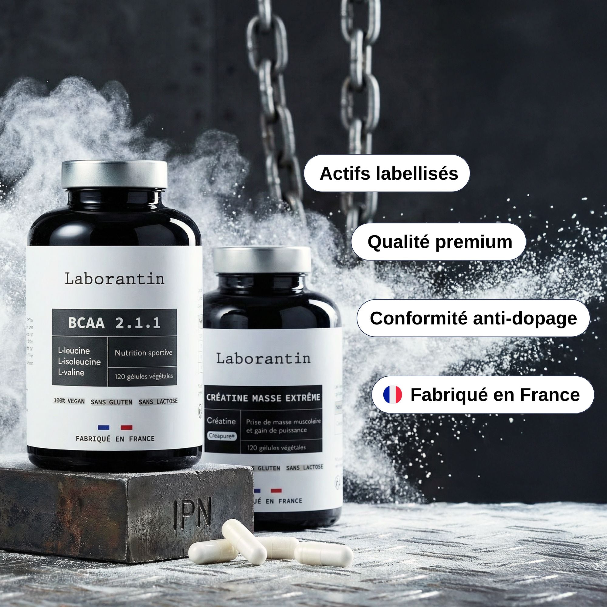 BCAA et Créatine_Laborantin