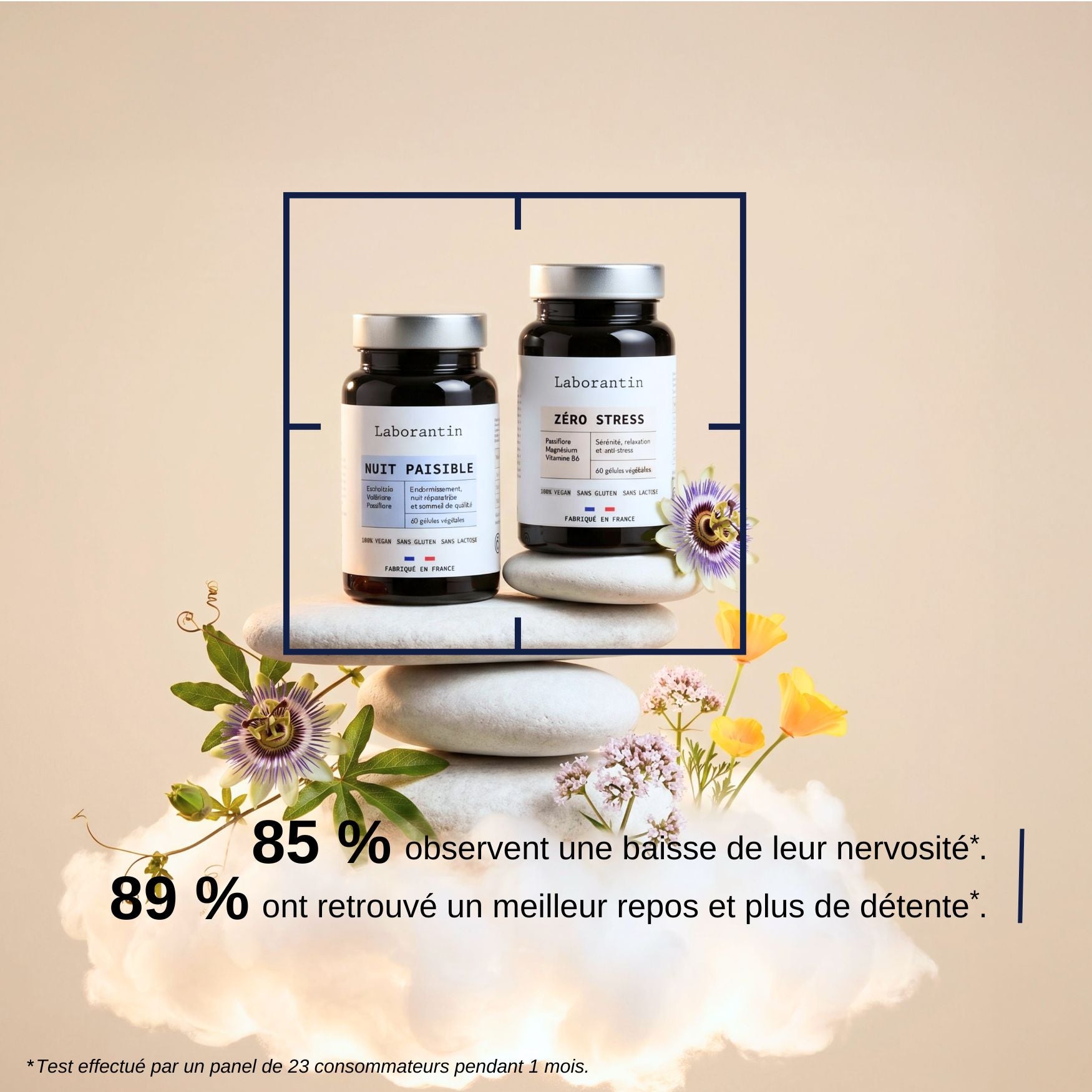 Efficacité prouvée Pack Sérénité_Laborantin