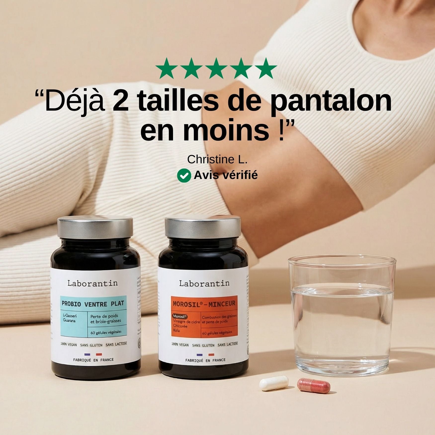 Pack Ventre Plat Efficacité prouvée_Laborantin