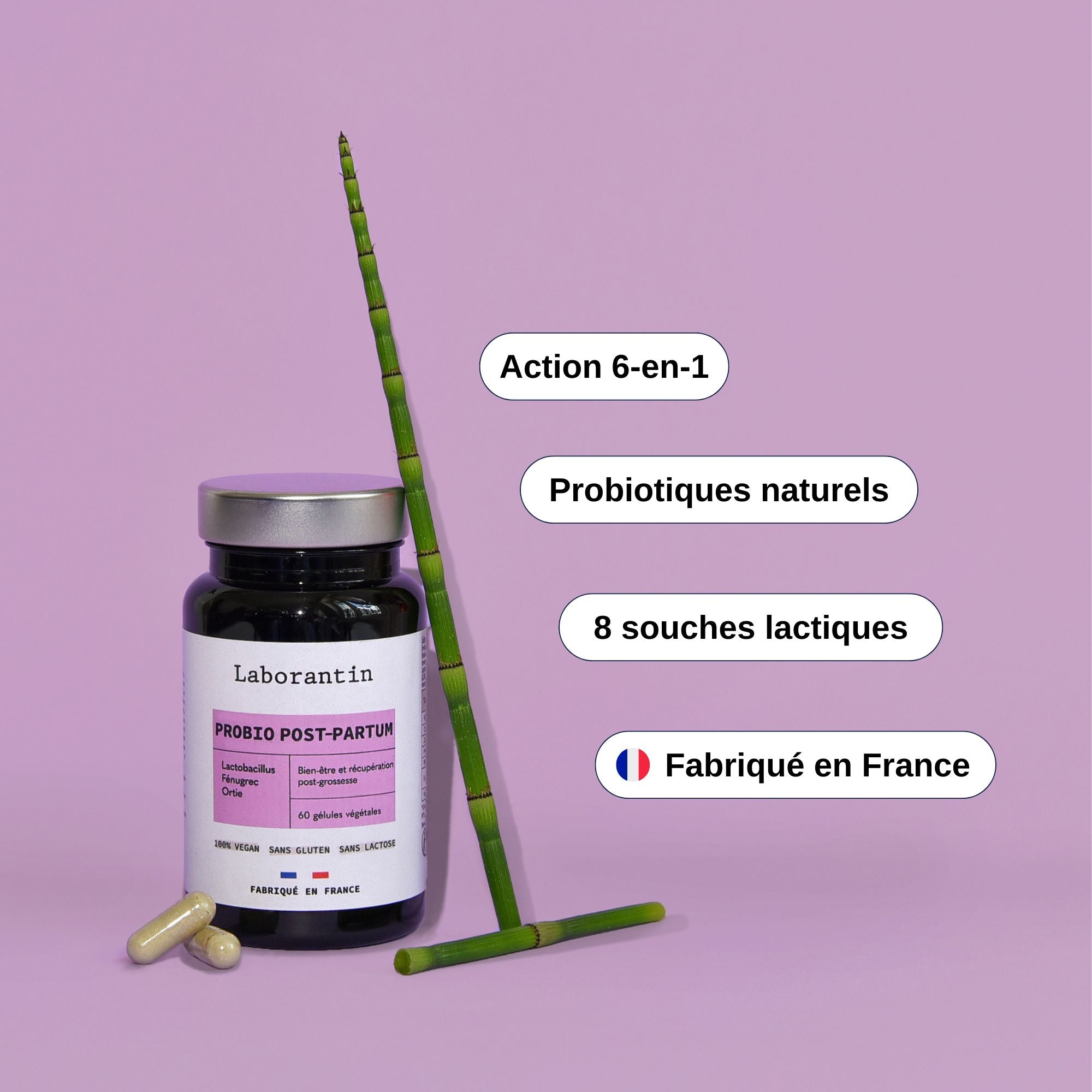 Probiotique post-partum_Laborantin