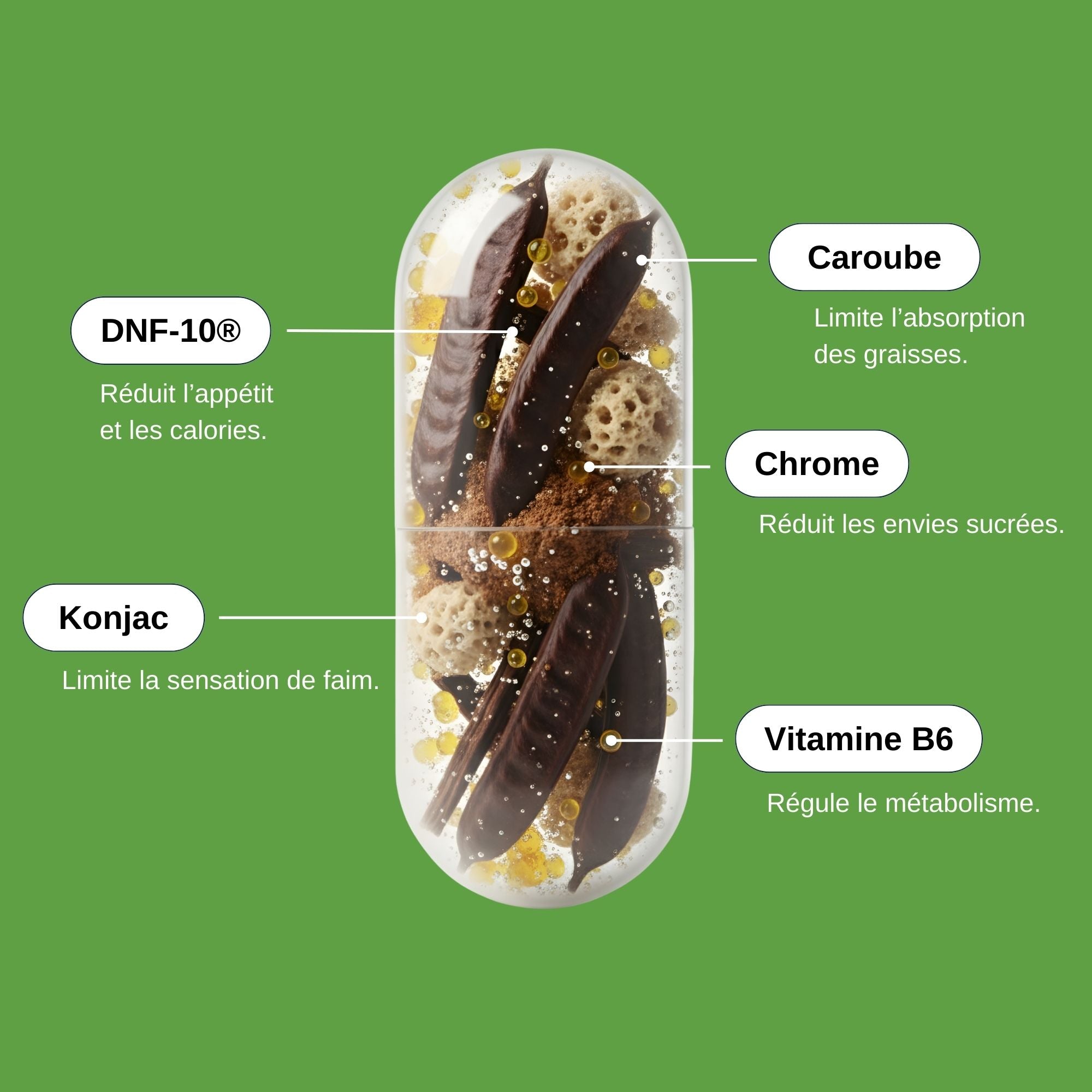 Ingrédients Super Coupe-Faim