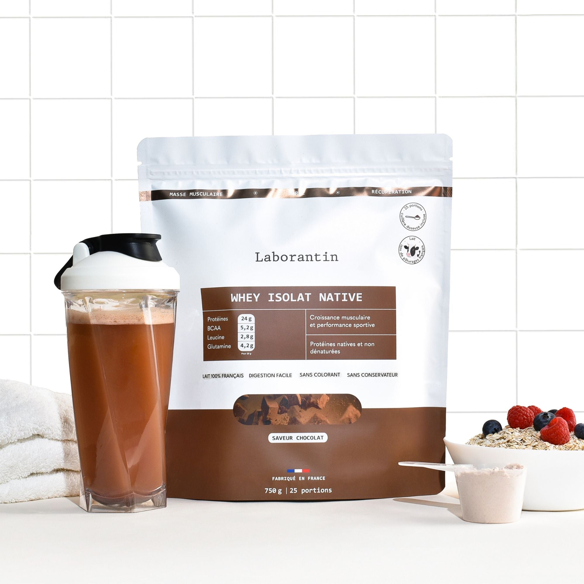 Whey Isolat Native Chocolat_Prise de masse