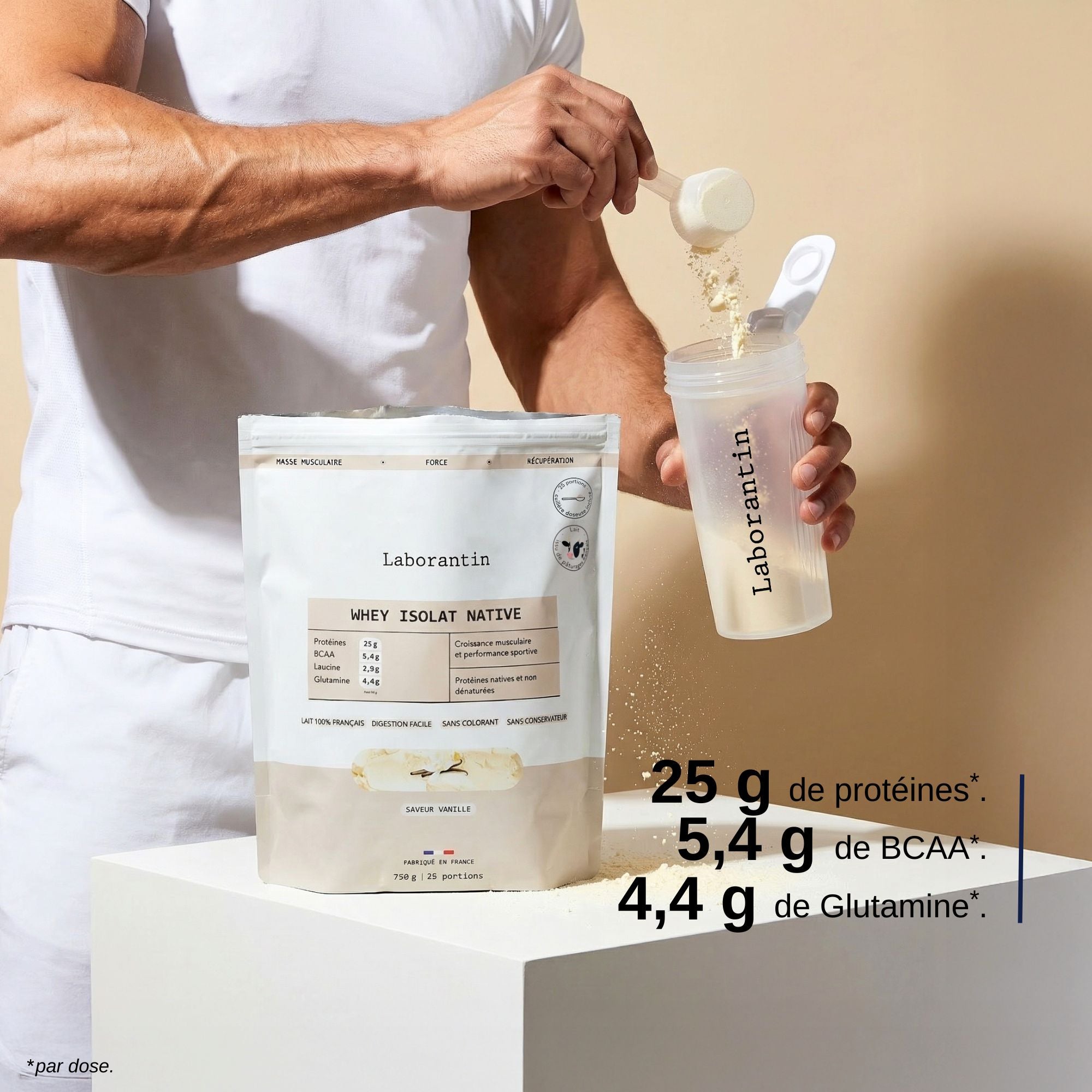 Whey Protéinée_Laborantin