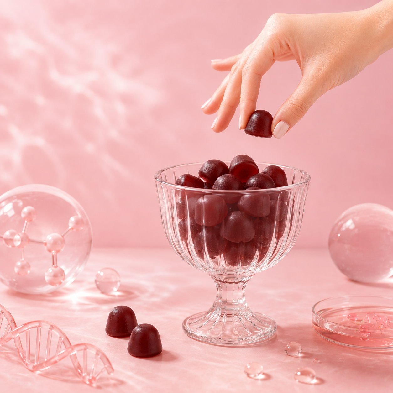 Le collagène en gummy est-il efficace ?_Laborantin