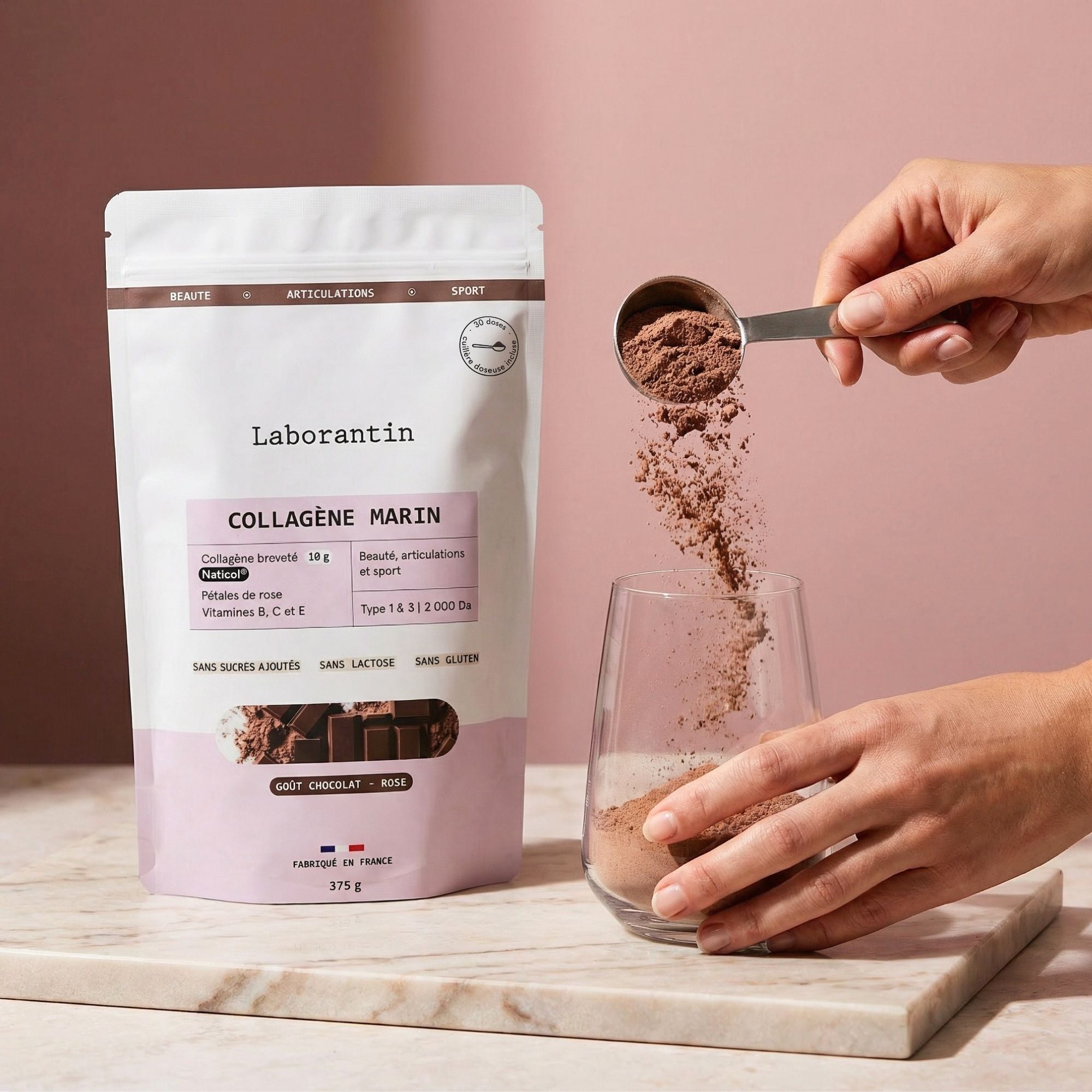 Collagène Chocolat Poudre_Laborantin