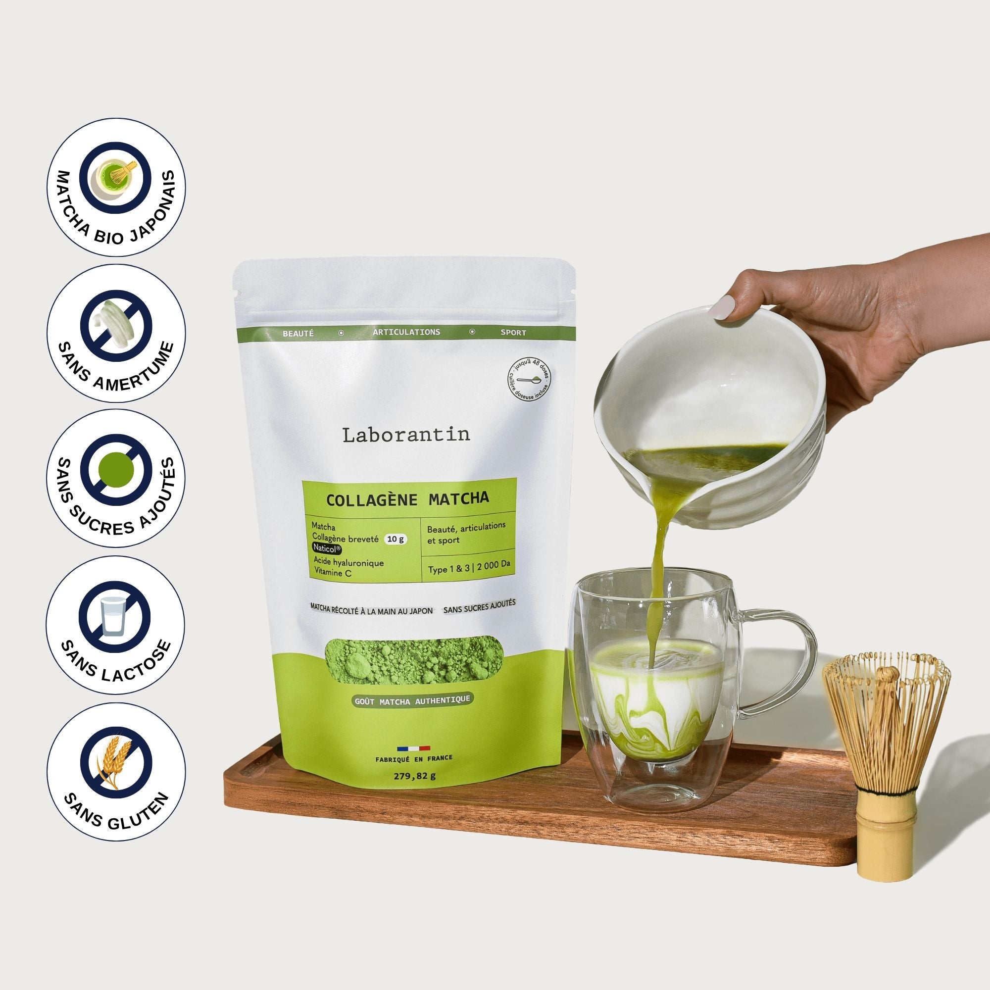 Matcha_Collagène_Acide Hyaluronique_Laborantin