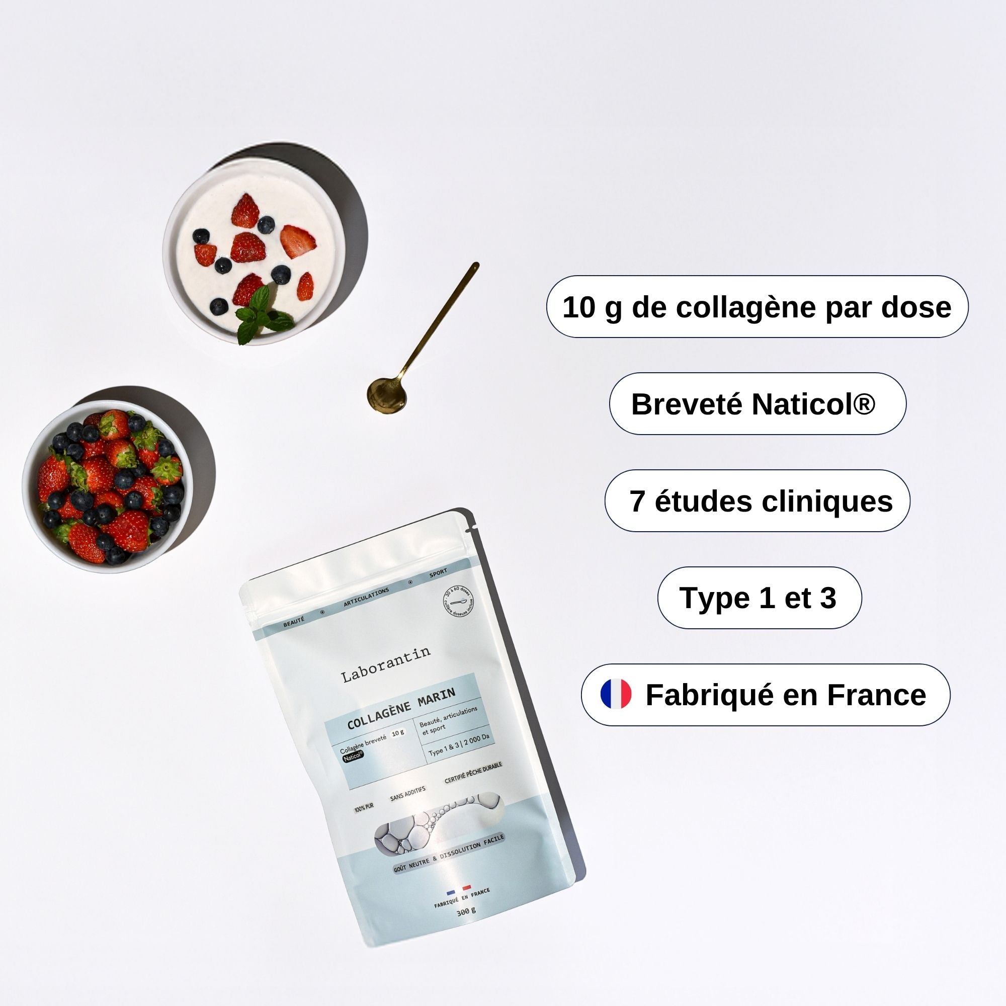 Collagène Marin Naticol_Laborantin