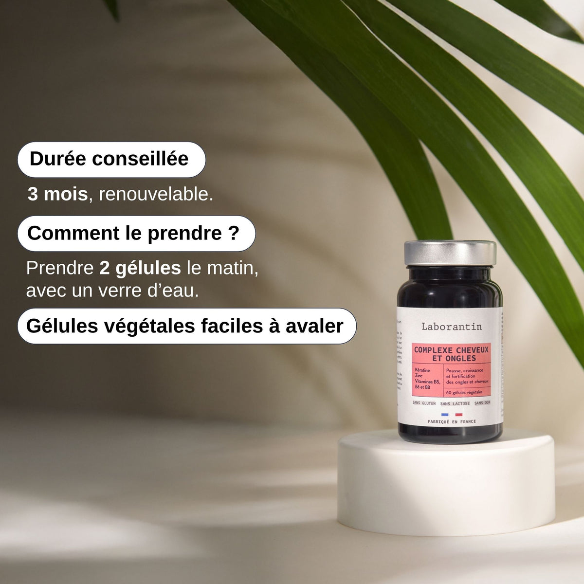 Utilisation Complexe Cheveux et Ongles