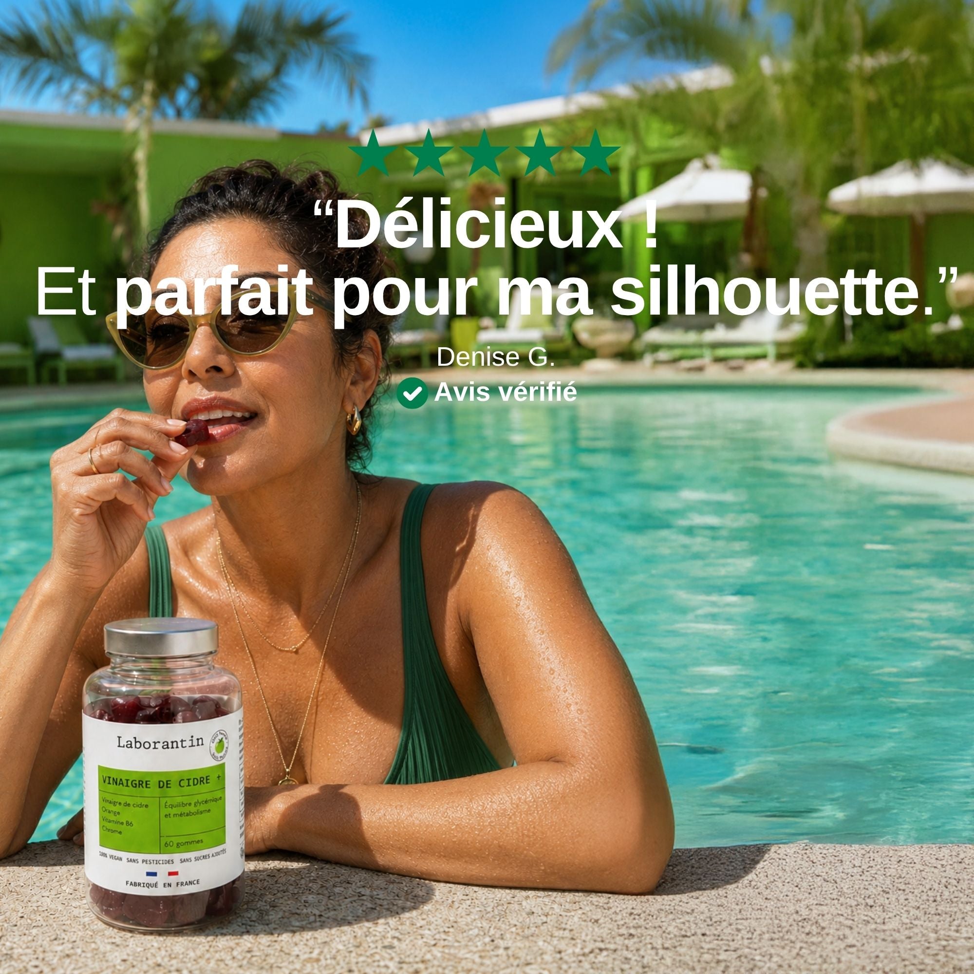 Avis vérifié gummies Vinaigre de cidre_Laborantin