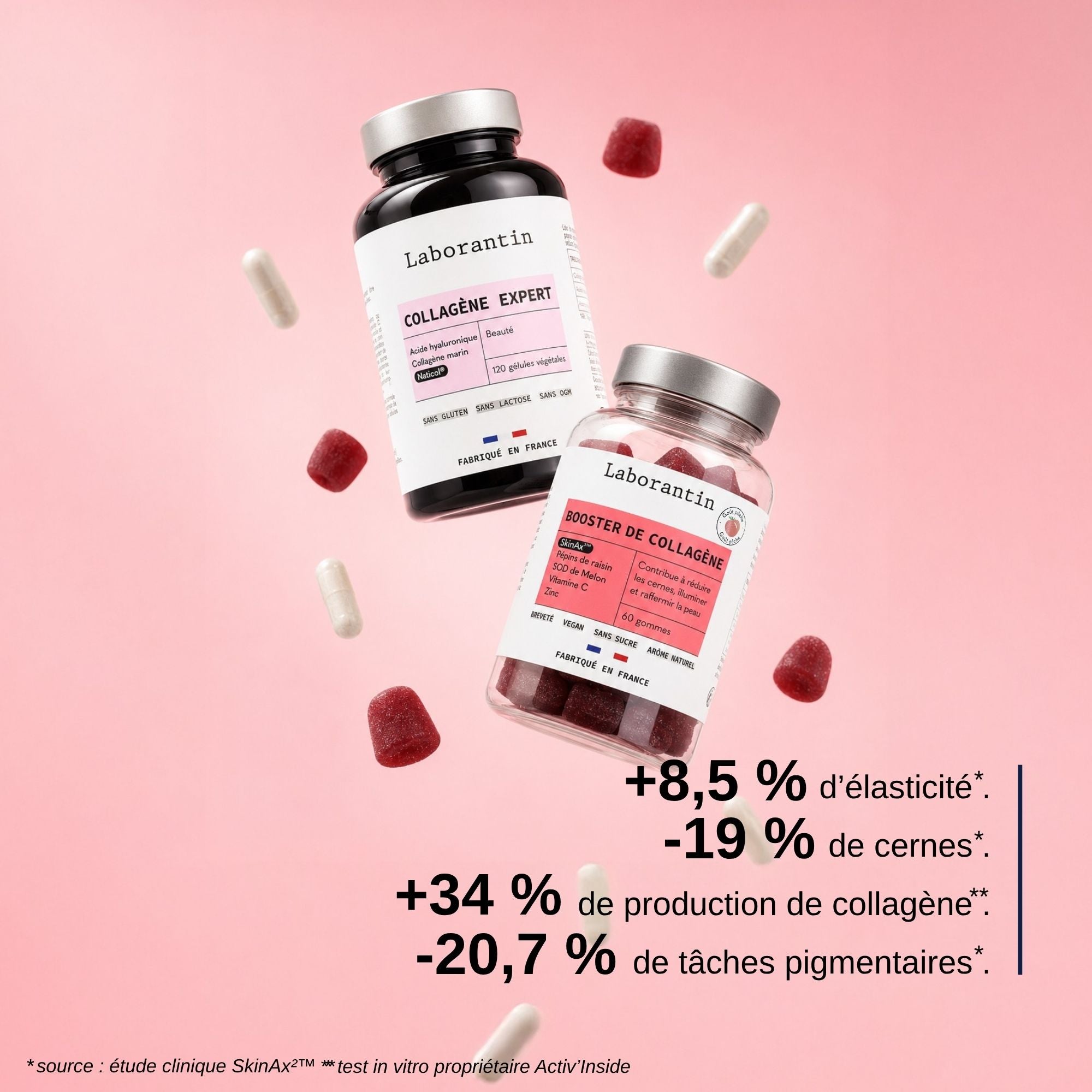 Pack Collagène Glow Efficacité prouvée_Laborantin