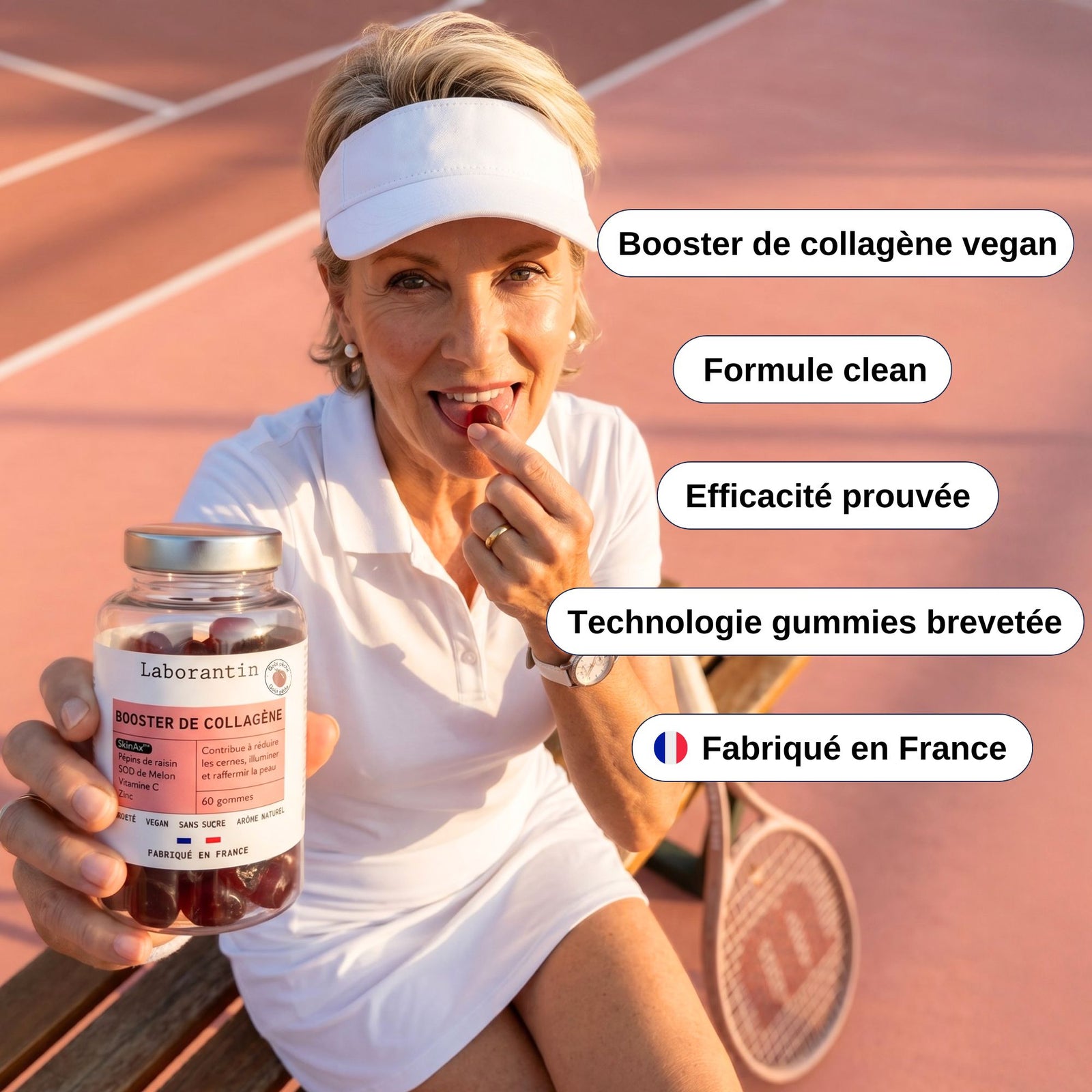 Valeur ajoutée gummies collagène