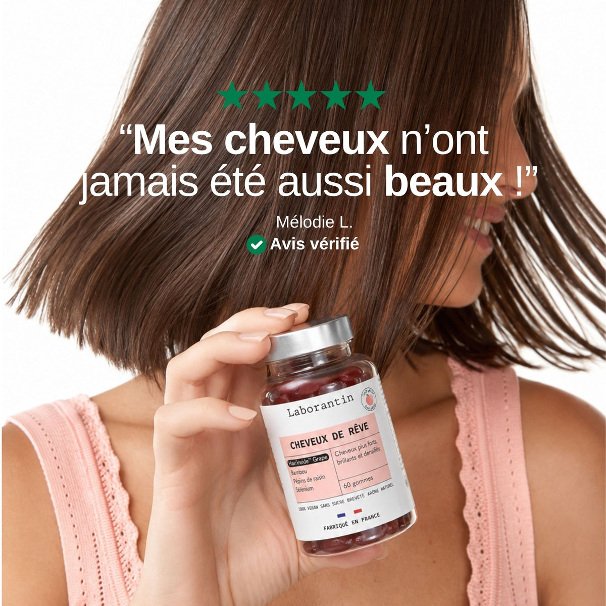 Avis Gummies Cheveux de Rêve_Laborantin