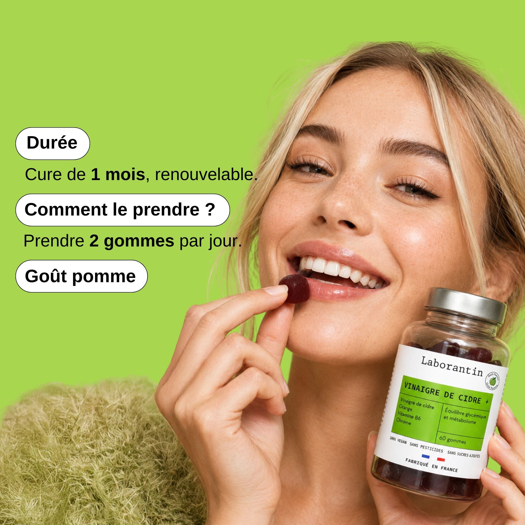 Gummies N°1 en France Vinaigre de Cidre_Laborantin