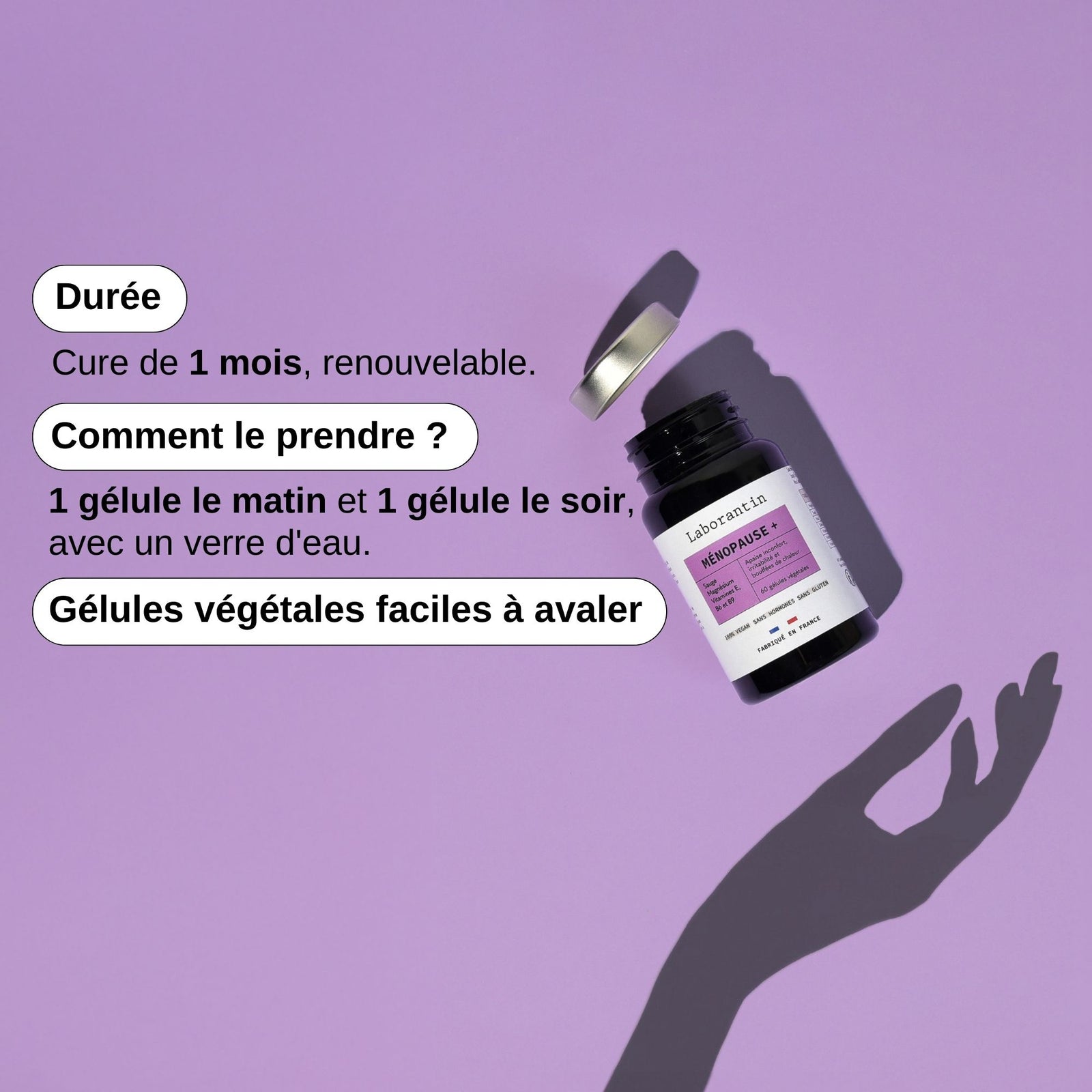 Utilisation Ménopause +