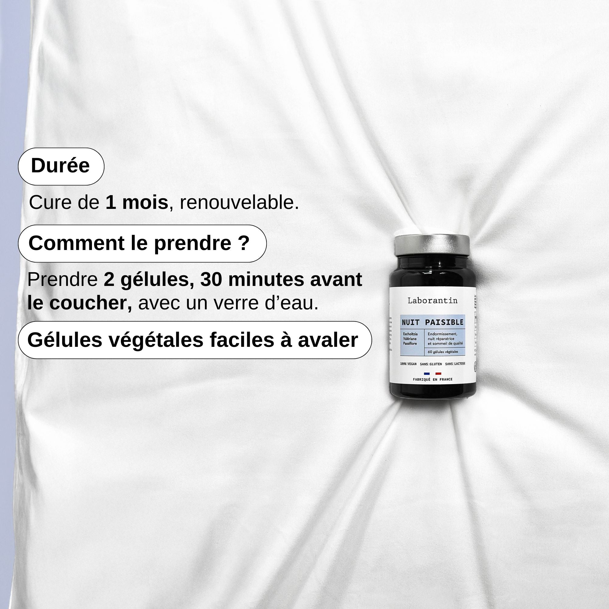 Comment prendre Nuit Paisible_Laborantin