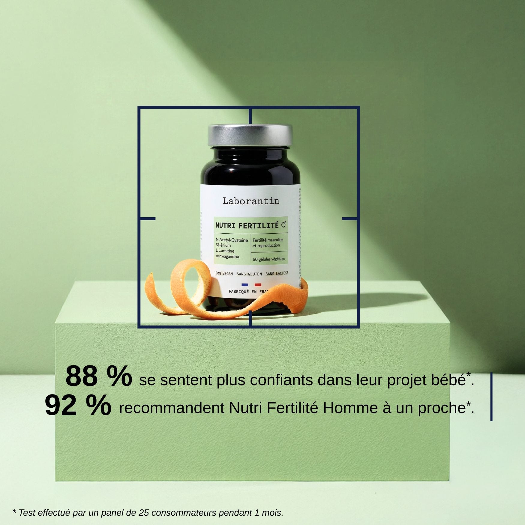 Efficacité prouvée Fertilité Homme_Laborantin 