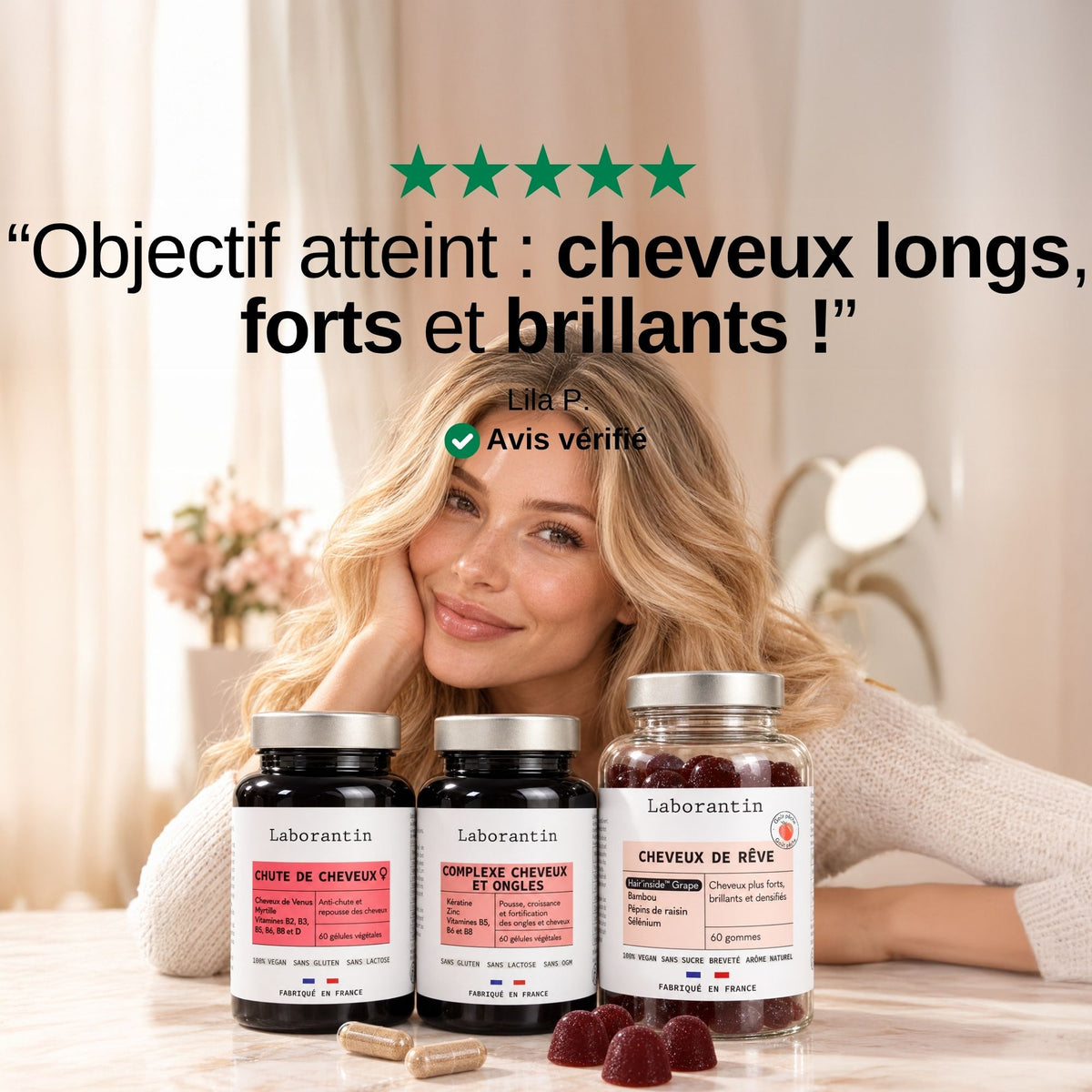 Avis client cure cheveux_Laborantin
