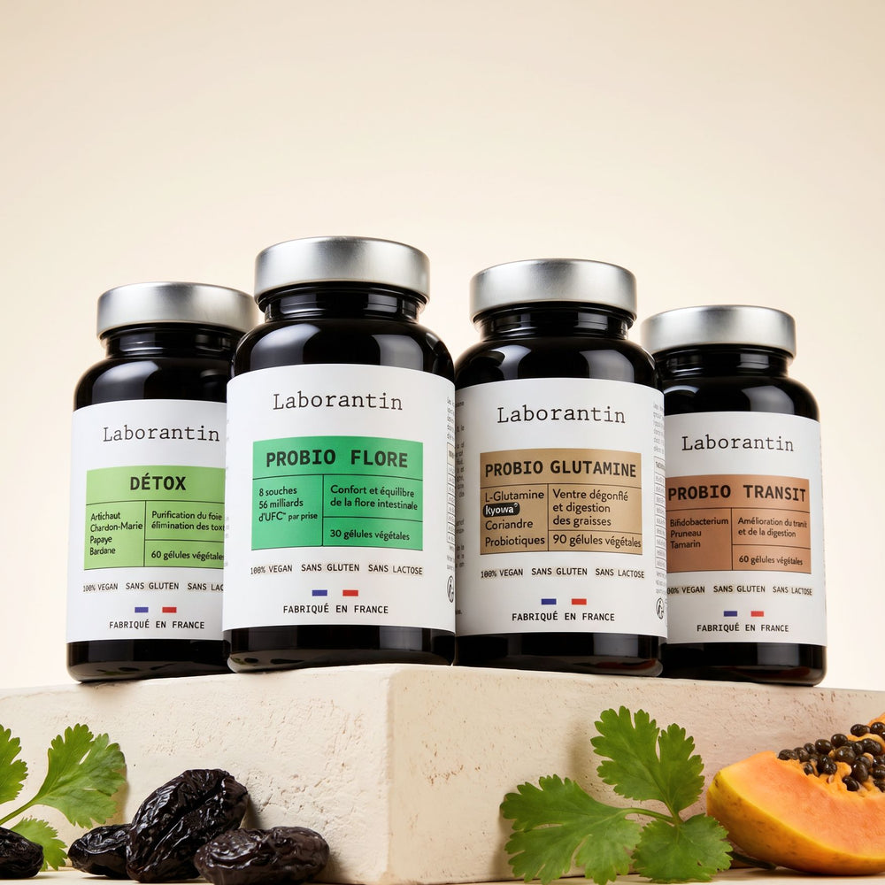 Pack Super Digestion_Détox, transit, glutamine et probiotiques