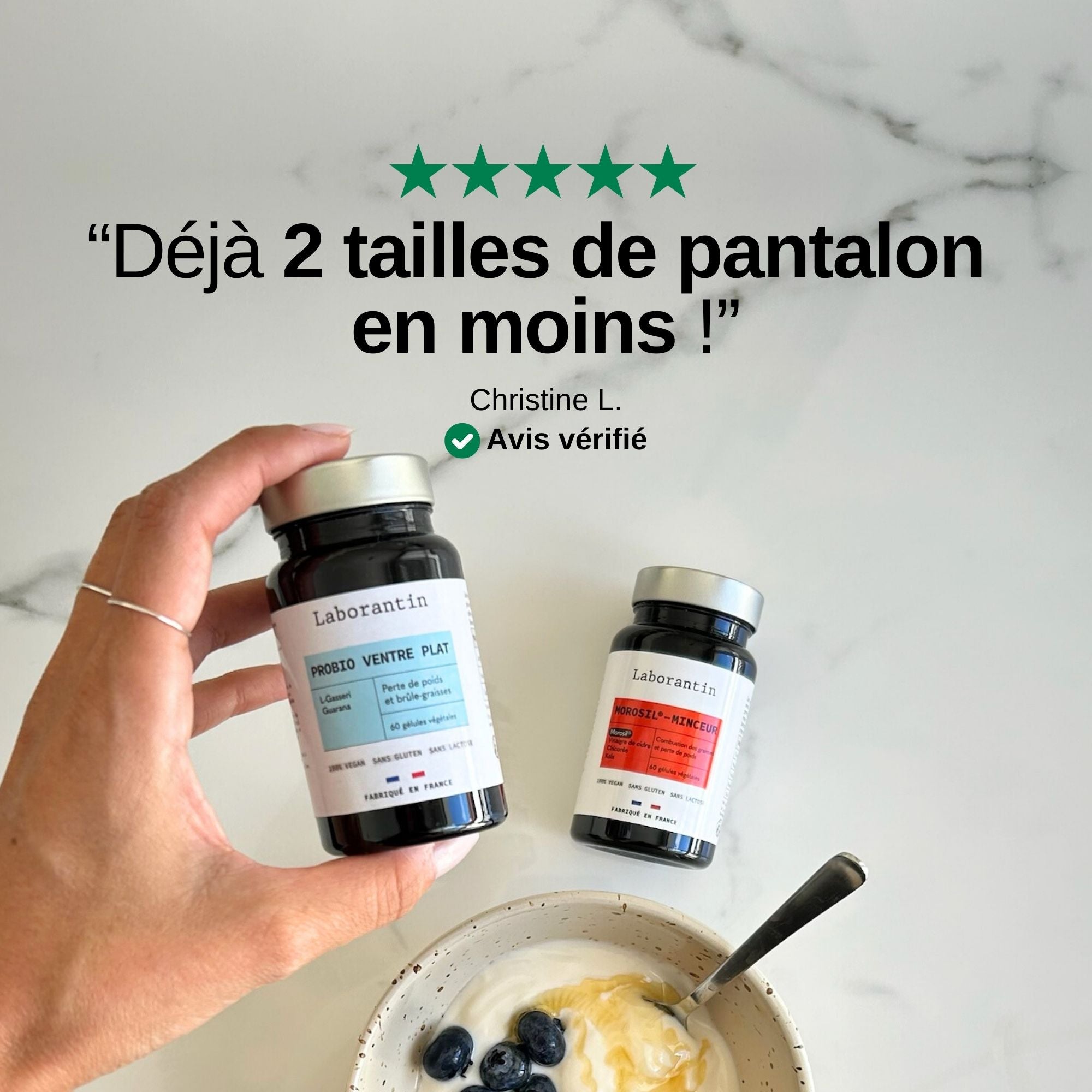 Pack Ventre Plat Efficacité prouvée_Laborantin