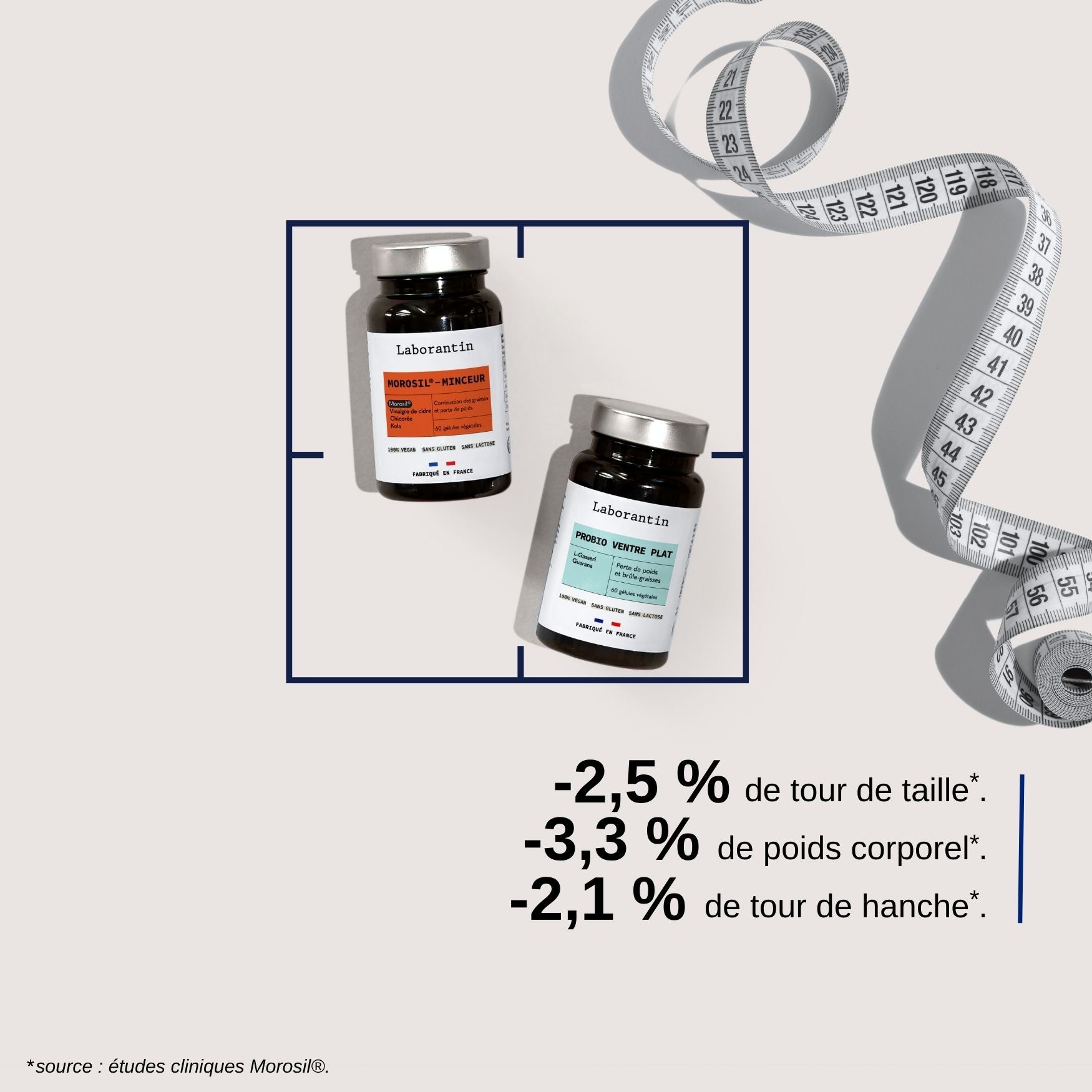 Pack minceur ventre plat_Laborantin