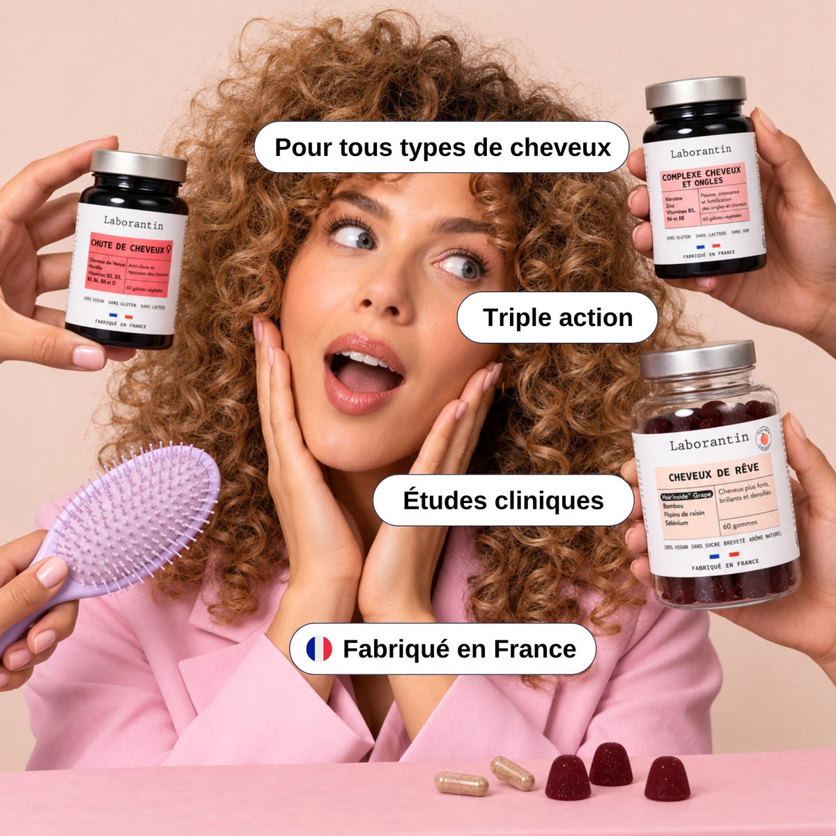 Cures cheveux à l'efficacité prouvée_Laborantin