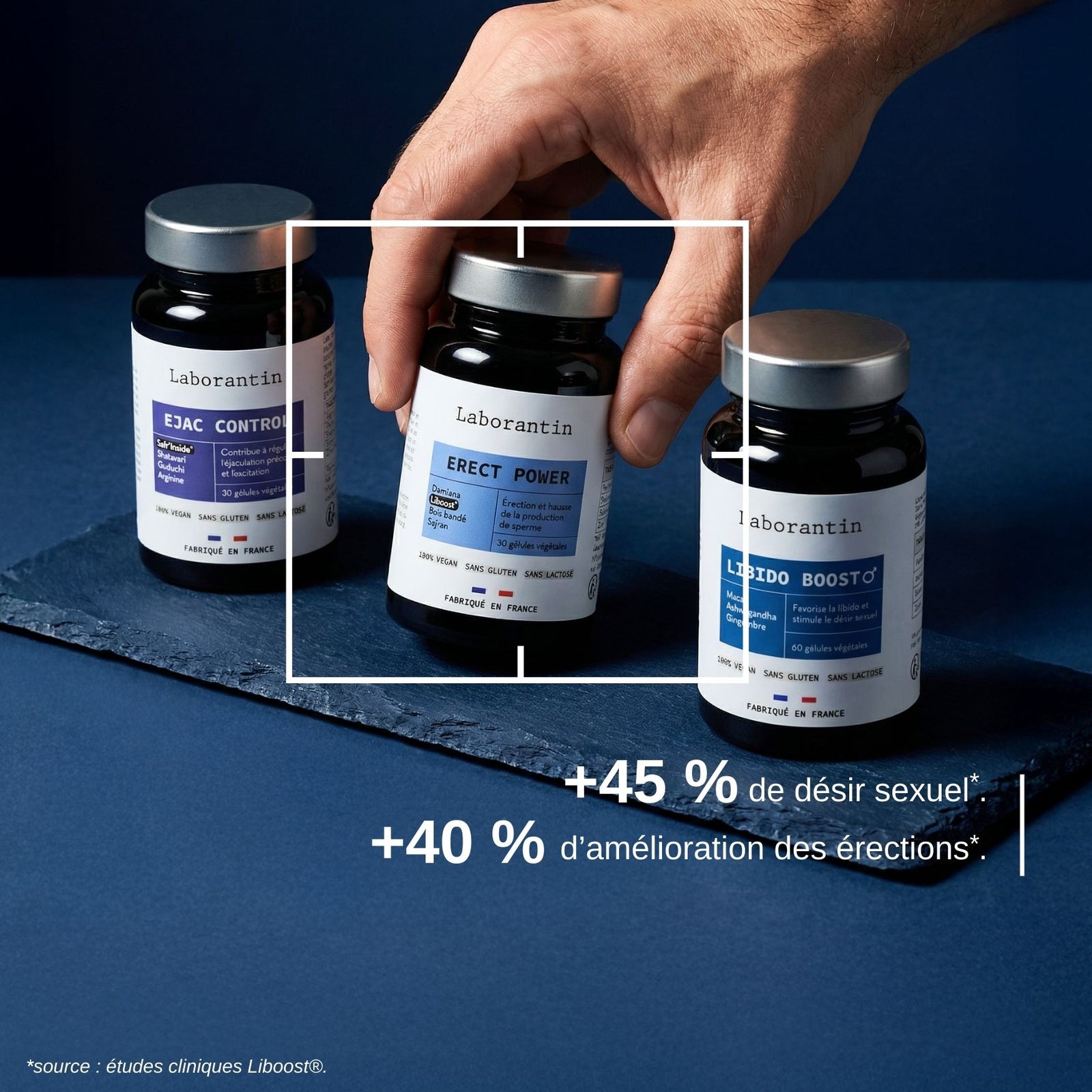 Études cliniques Pack Super Mâle