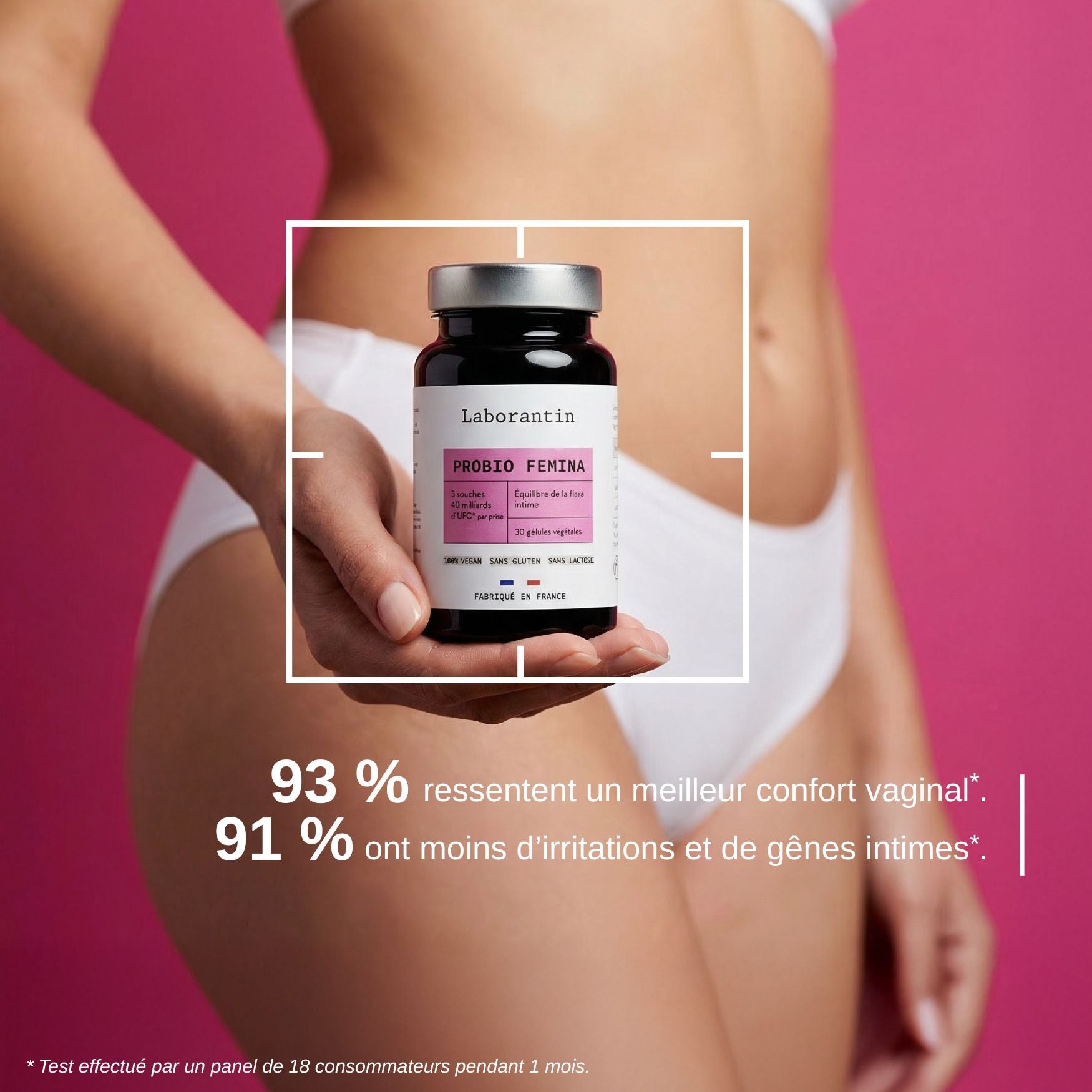 Efficacité prouvée Probio Femina