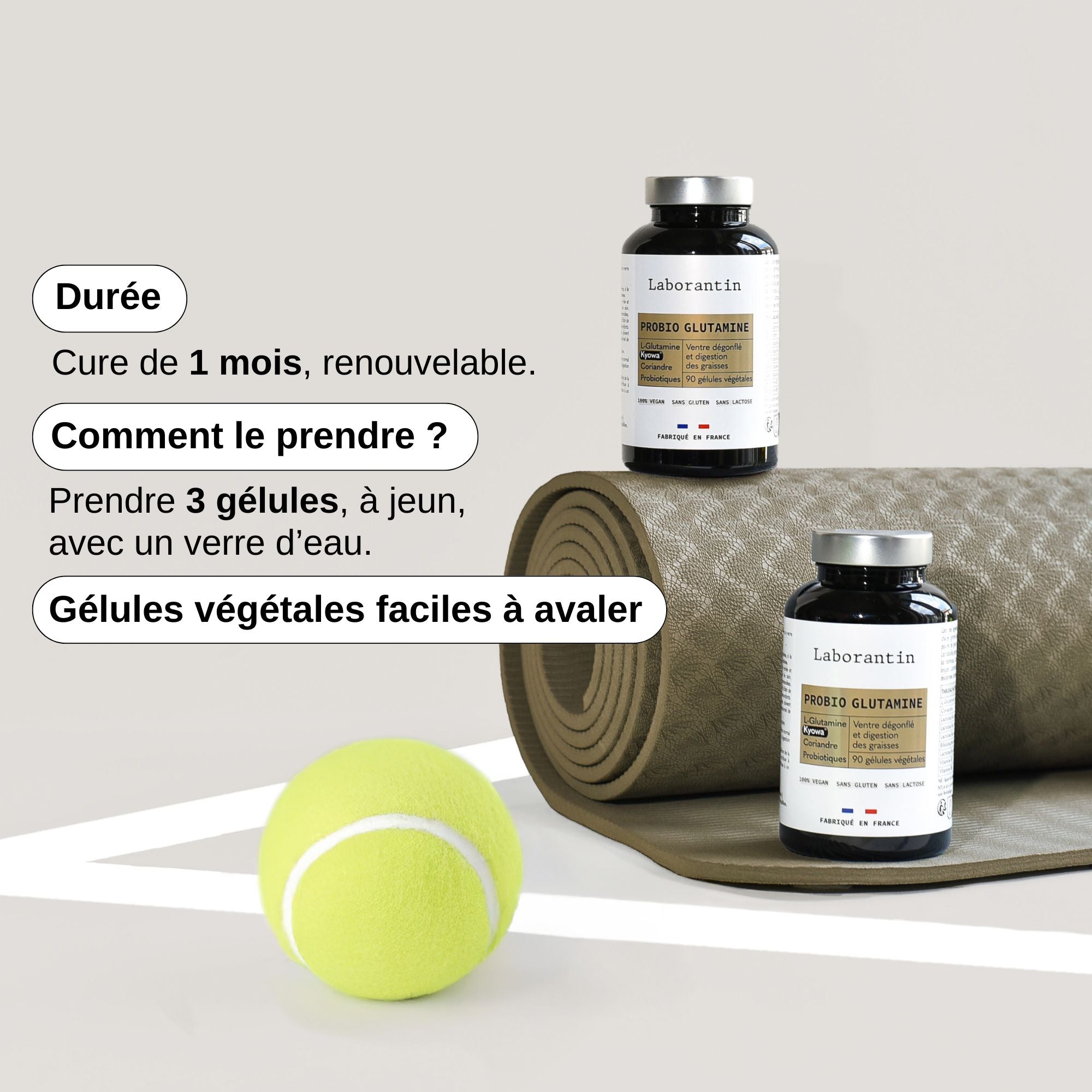 Probio Glutamine Ventre Plat_Laborantin
