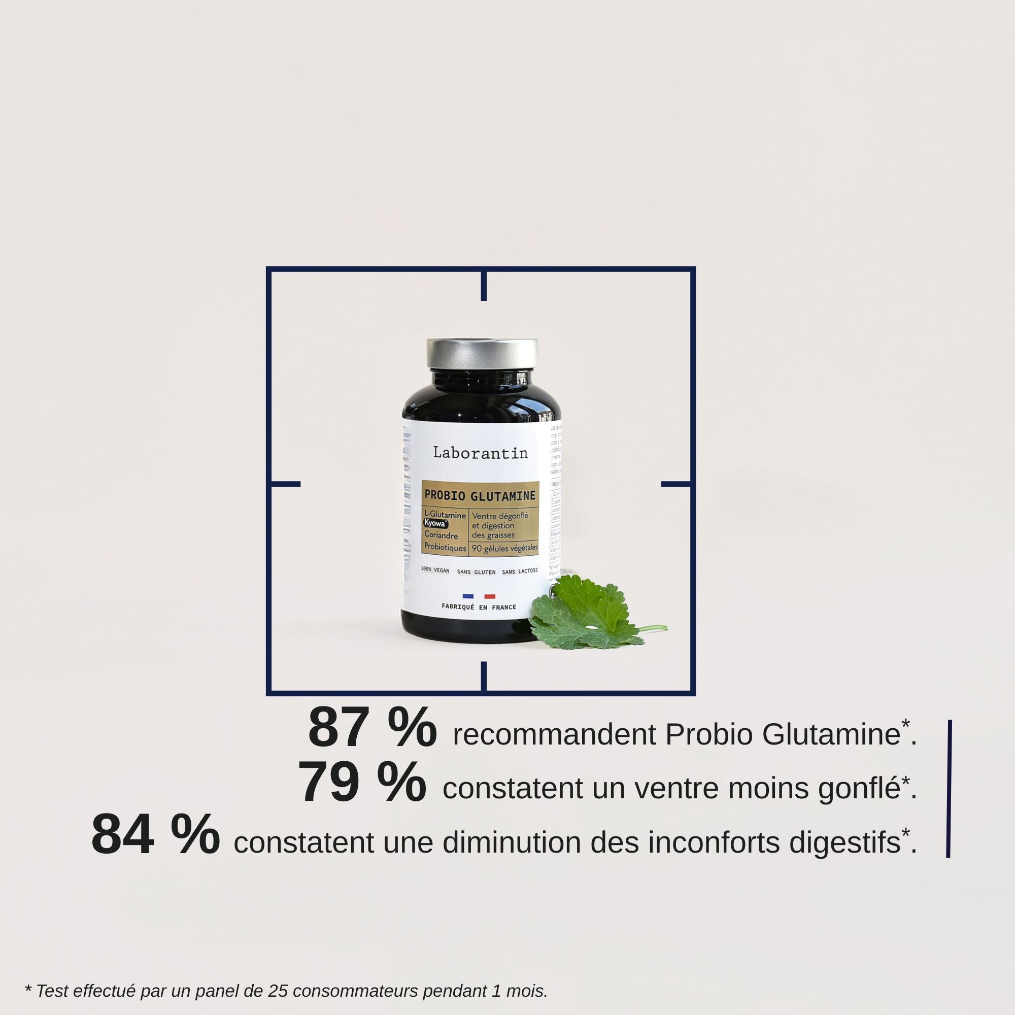 Efficacité Probio Glutamine_Laborantin