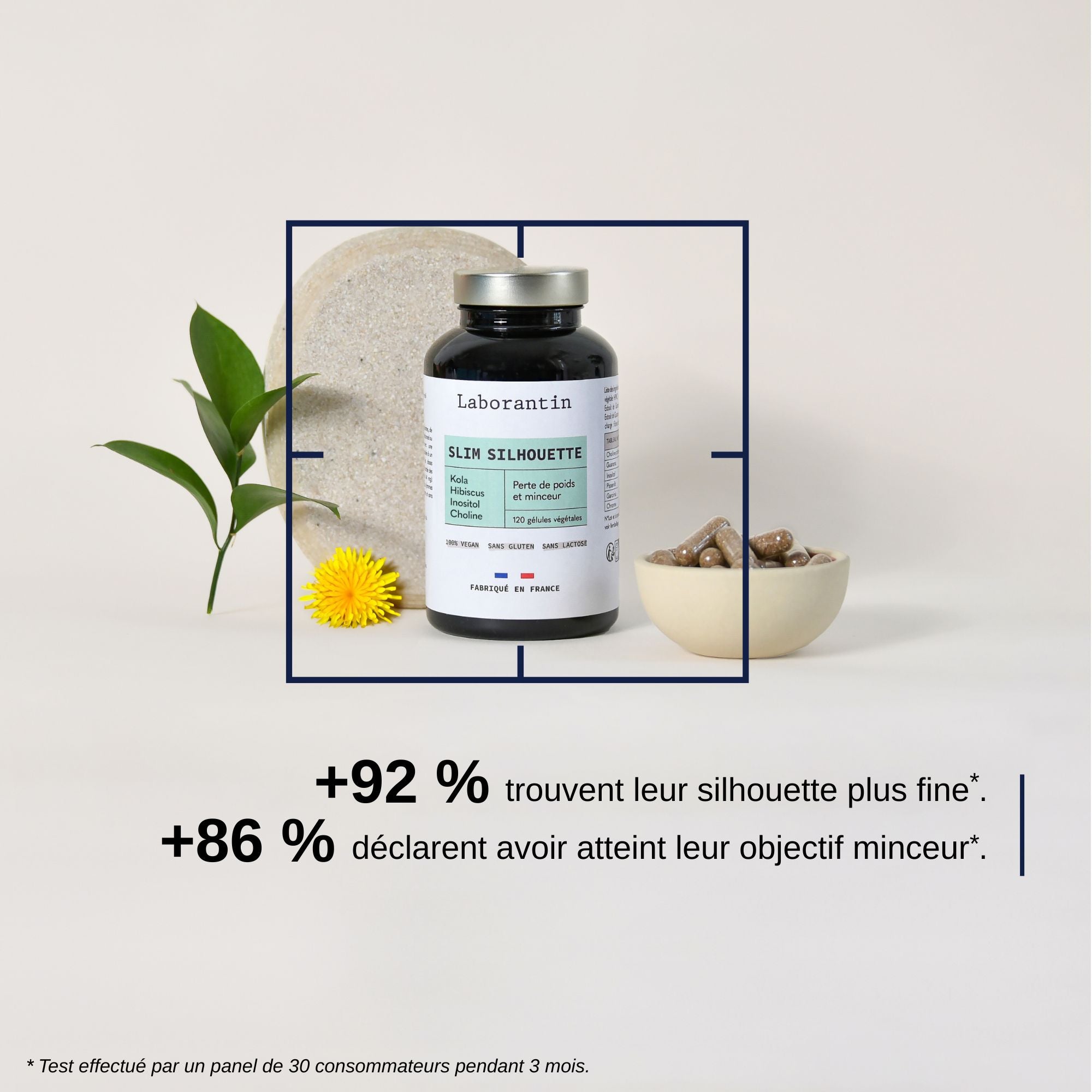 Résultats prouvés Slim Silhouette_Laborantin