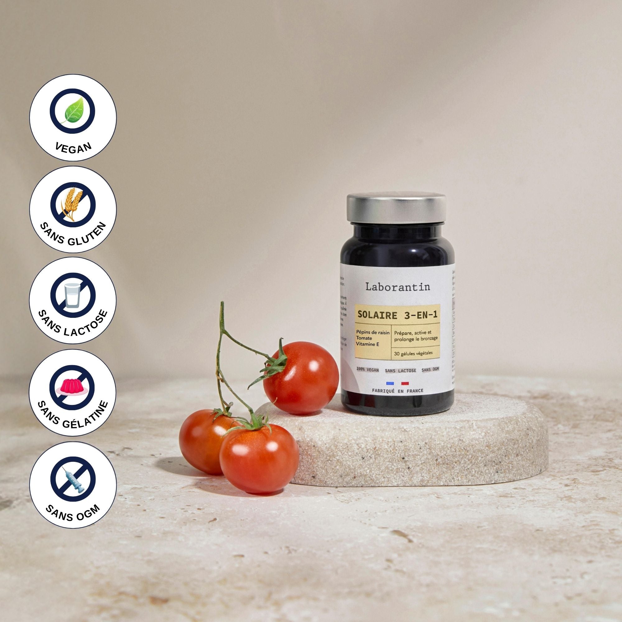 Complément alimentaire solaire et bronzage