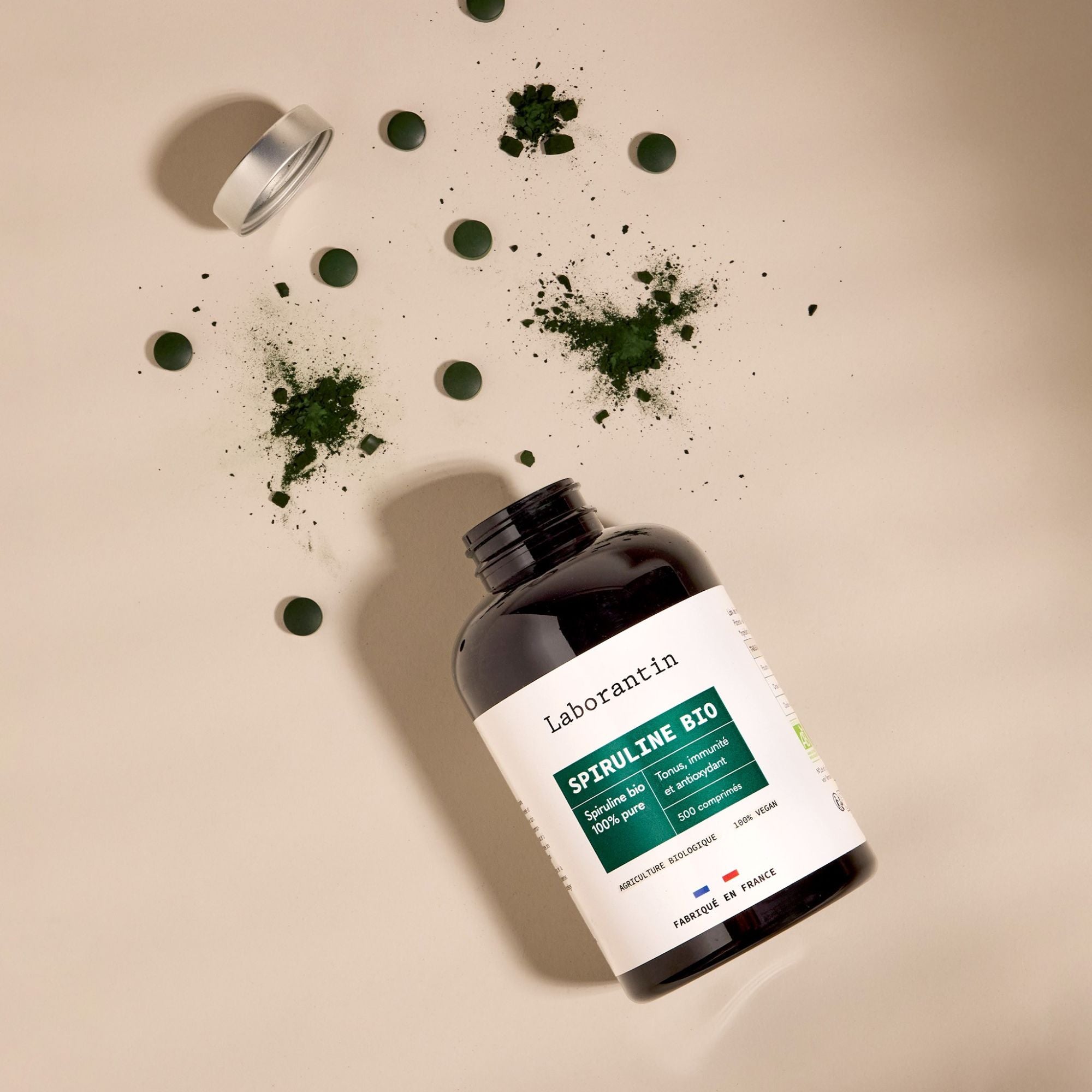 Spiruline pure_Bio_Laborantin