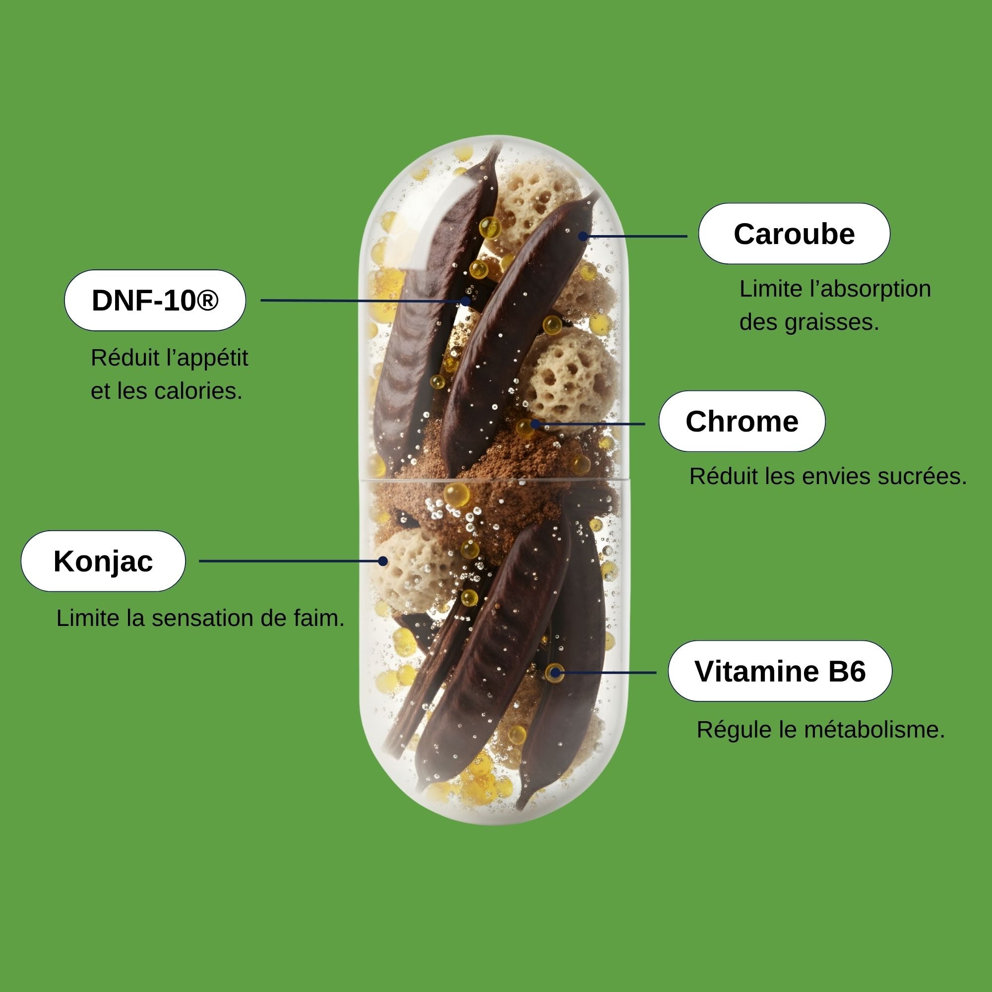 Ingrédients Super Coupe-Faim 