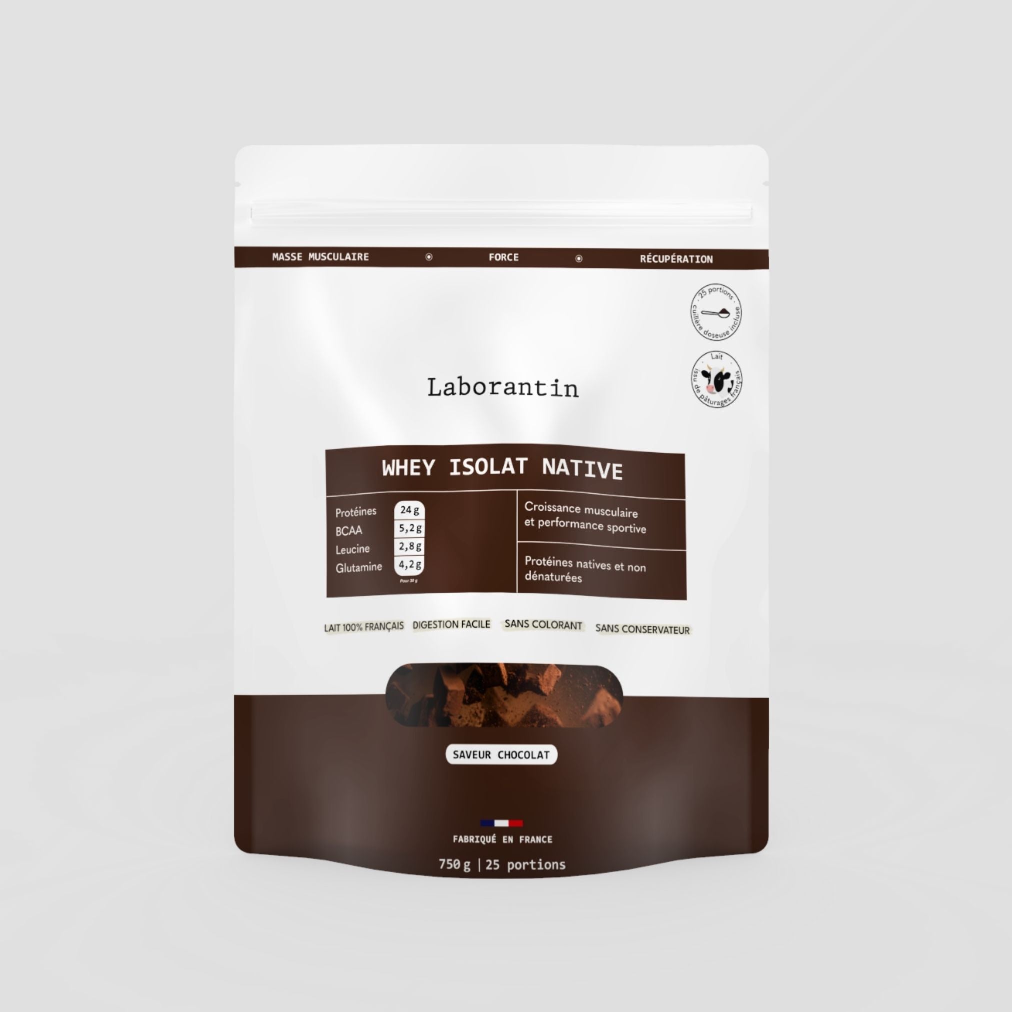 Whey Isolat Native Chocolat_Prise de masse