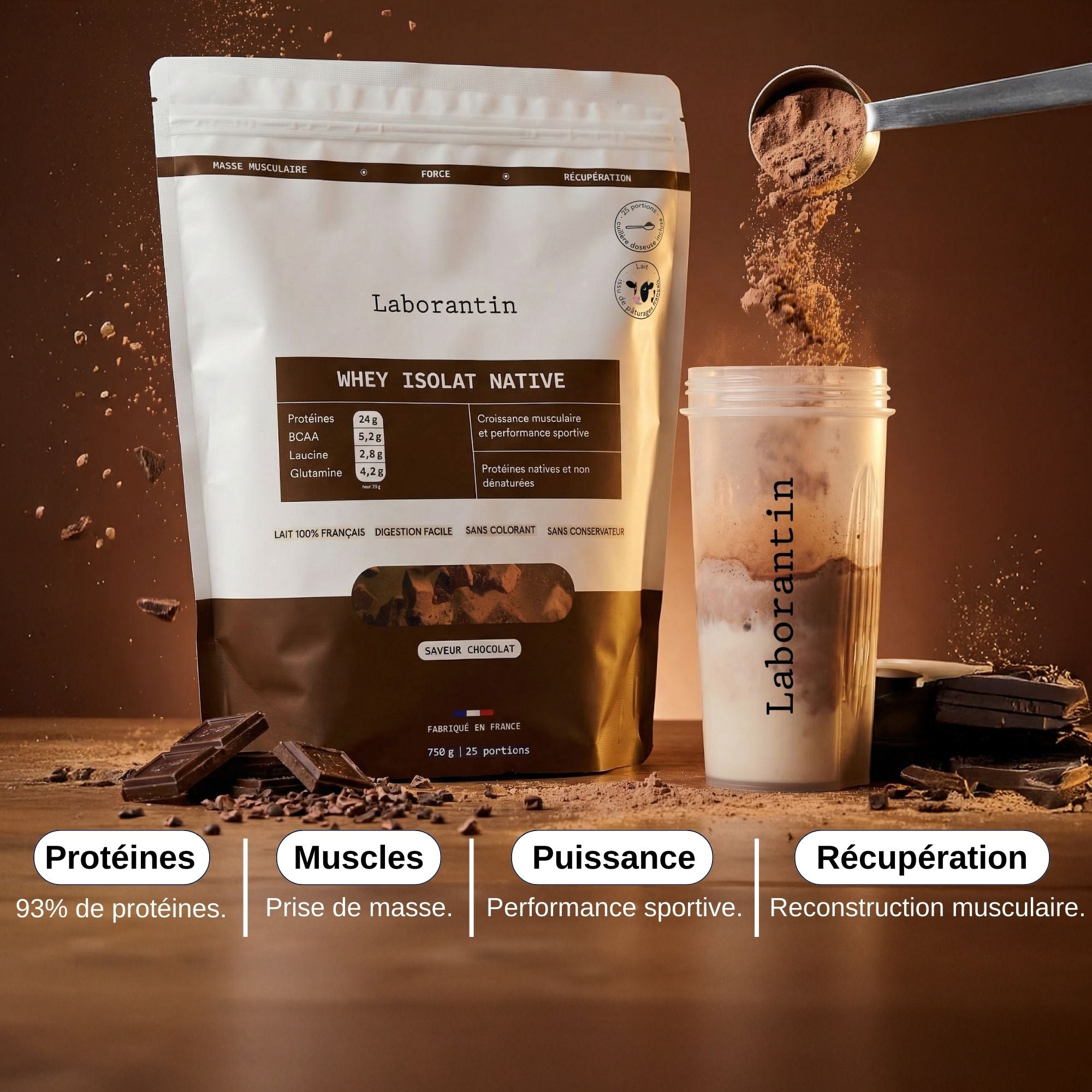 Whey française Choco_Laborantin