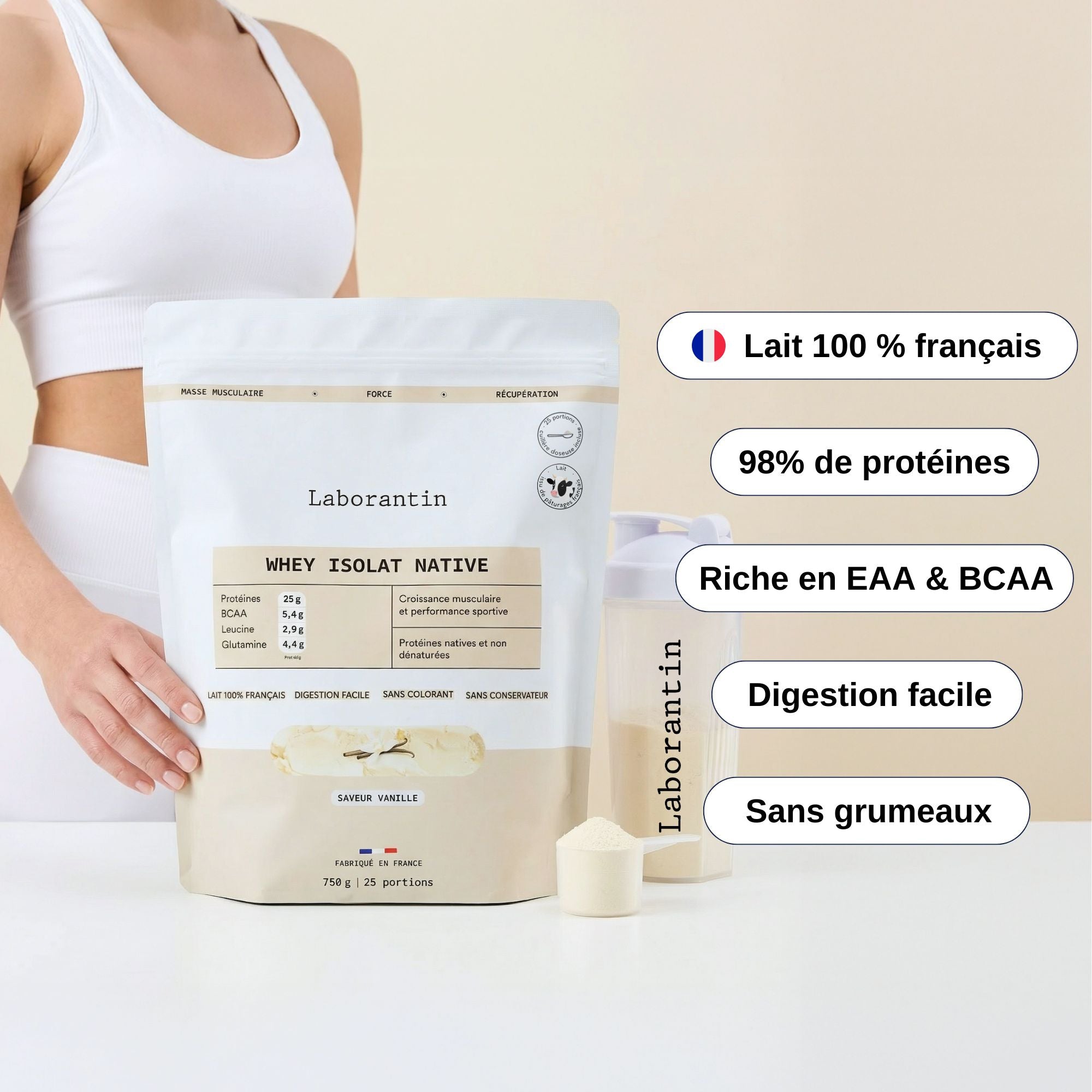 Comment prendre la Whey Isolat_Laborantin