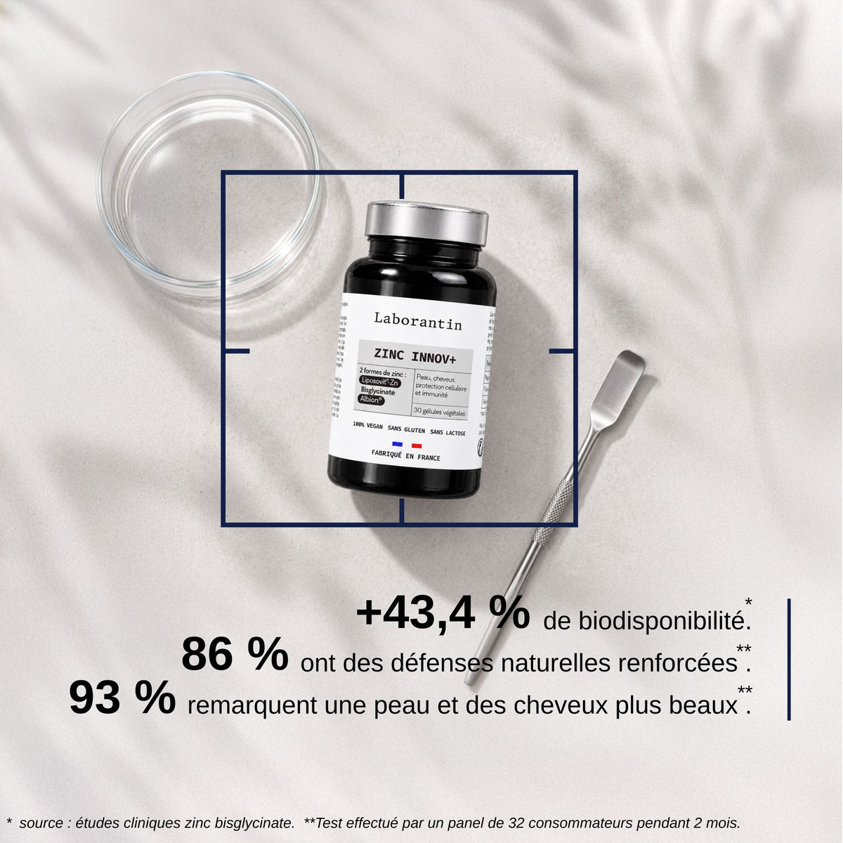 Résultats cliniques_Zinc Innov _Laborantin